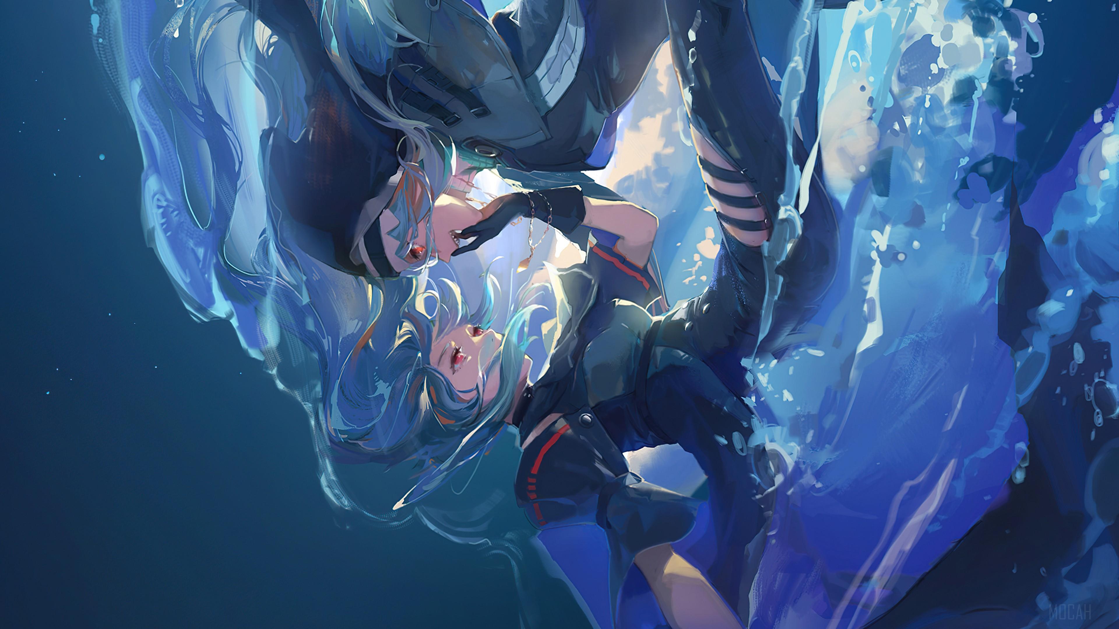3840x2160 Arknights, Anime Girls, Video Game, Skadi, Specter 4k Gallery HD Wallpaper