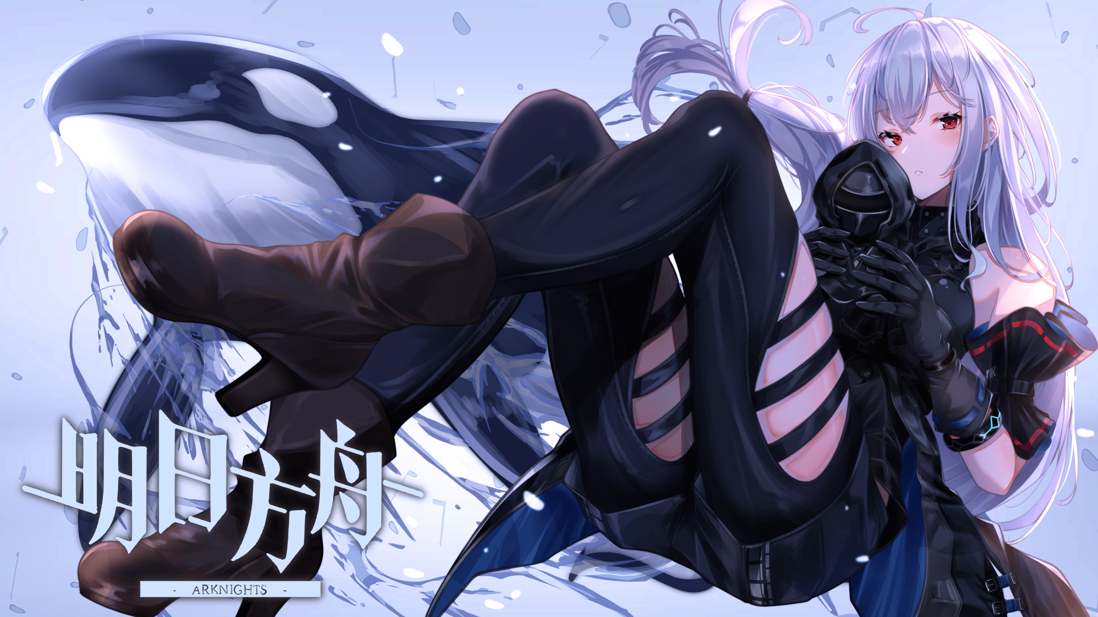 3840x2160 Tktk Tnk Arknights Skadi (arknights) Heels Wallpaper