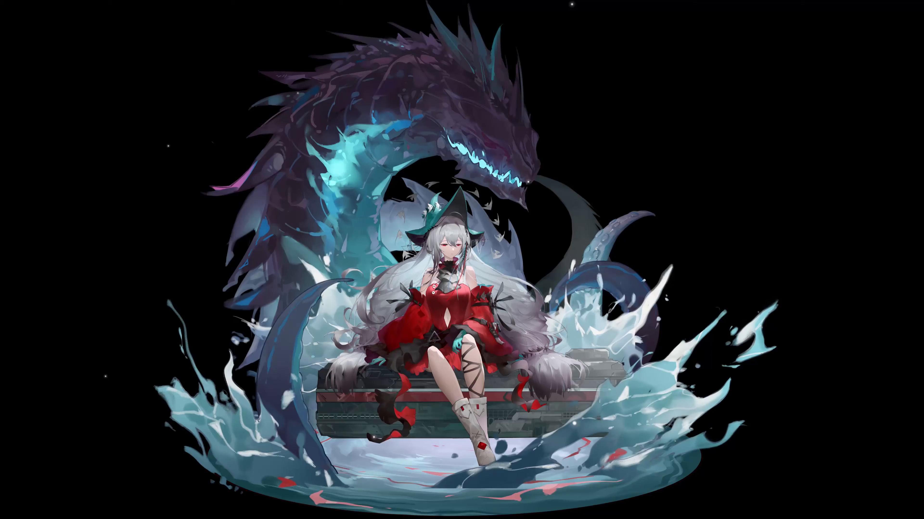 3840x2160 Skadi (Arknights) Live Wallpaper