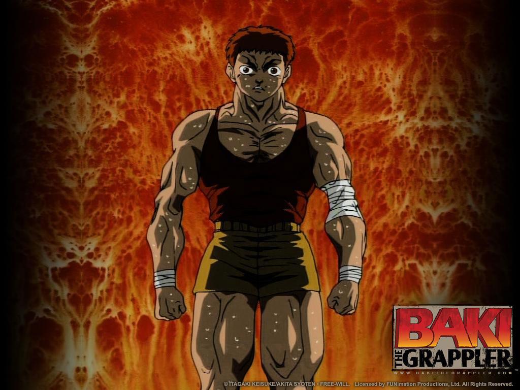 1024x768 Baki Anime HD Wallpaper
