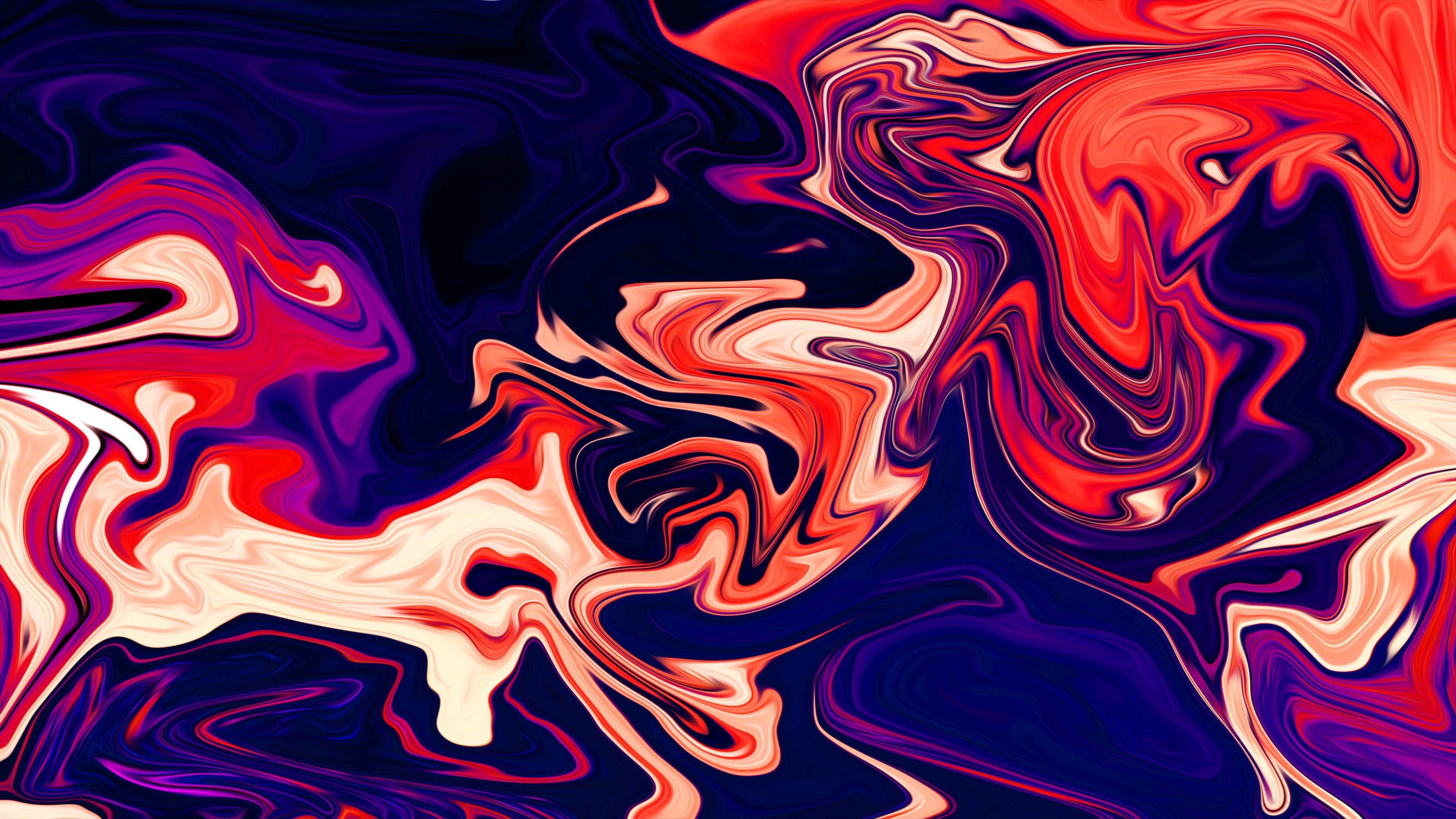 3840x2160 4K, ArtStation, liquid, fluid, artwork, abstract Gallery HD Wallpaper