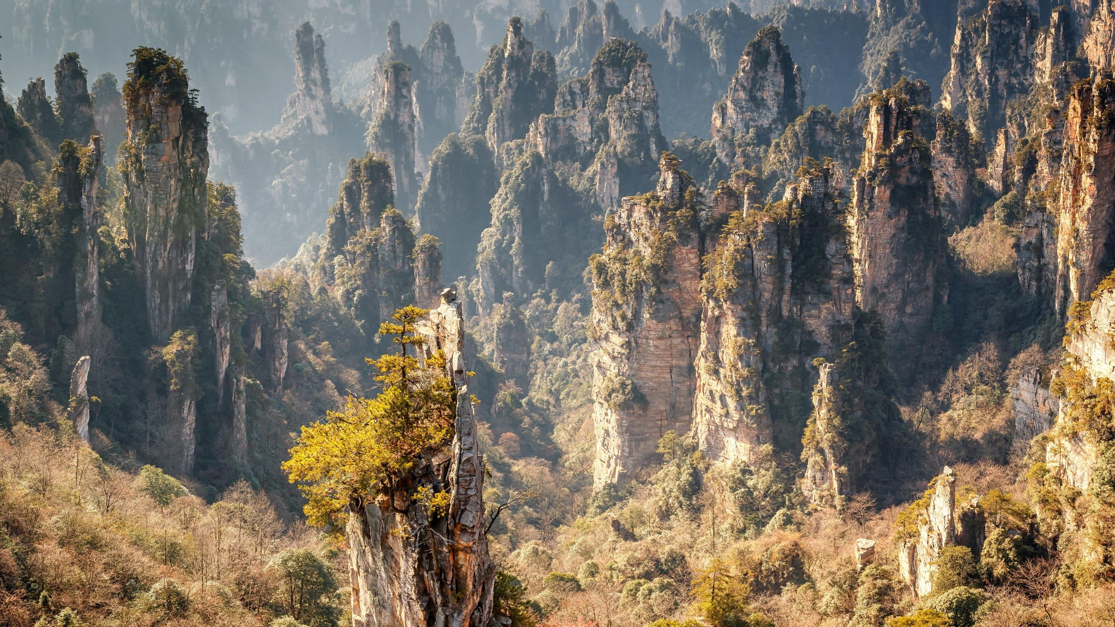 3840x2160 mountain #zhangjiajie #china #asia #peaks movie location zhangjiajie national forest park zhangjiajie stone forest. Movie locations, Forest park, National forest