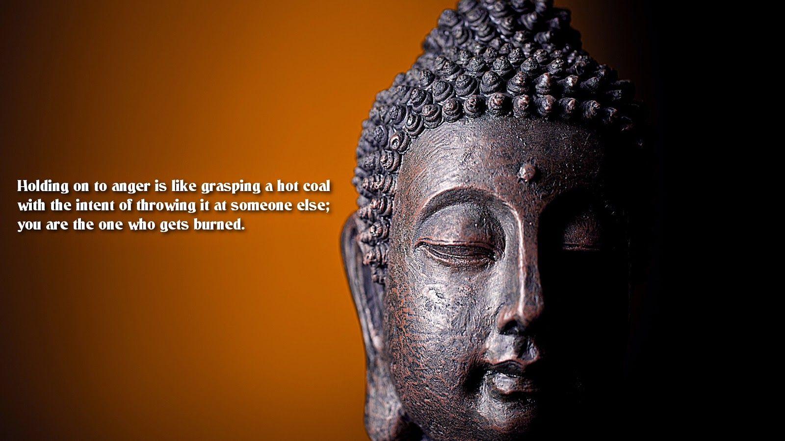 1600x900 Buddha wallpaper with quotes on life and happiness HD picture for desktop and mobile