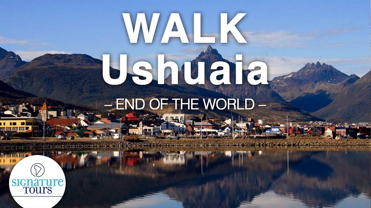 1280x720 4K】WALK Ushuaia, Patagonia Argentina 【END OF THE WOLRD】