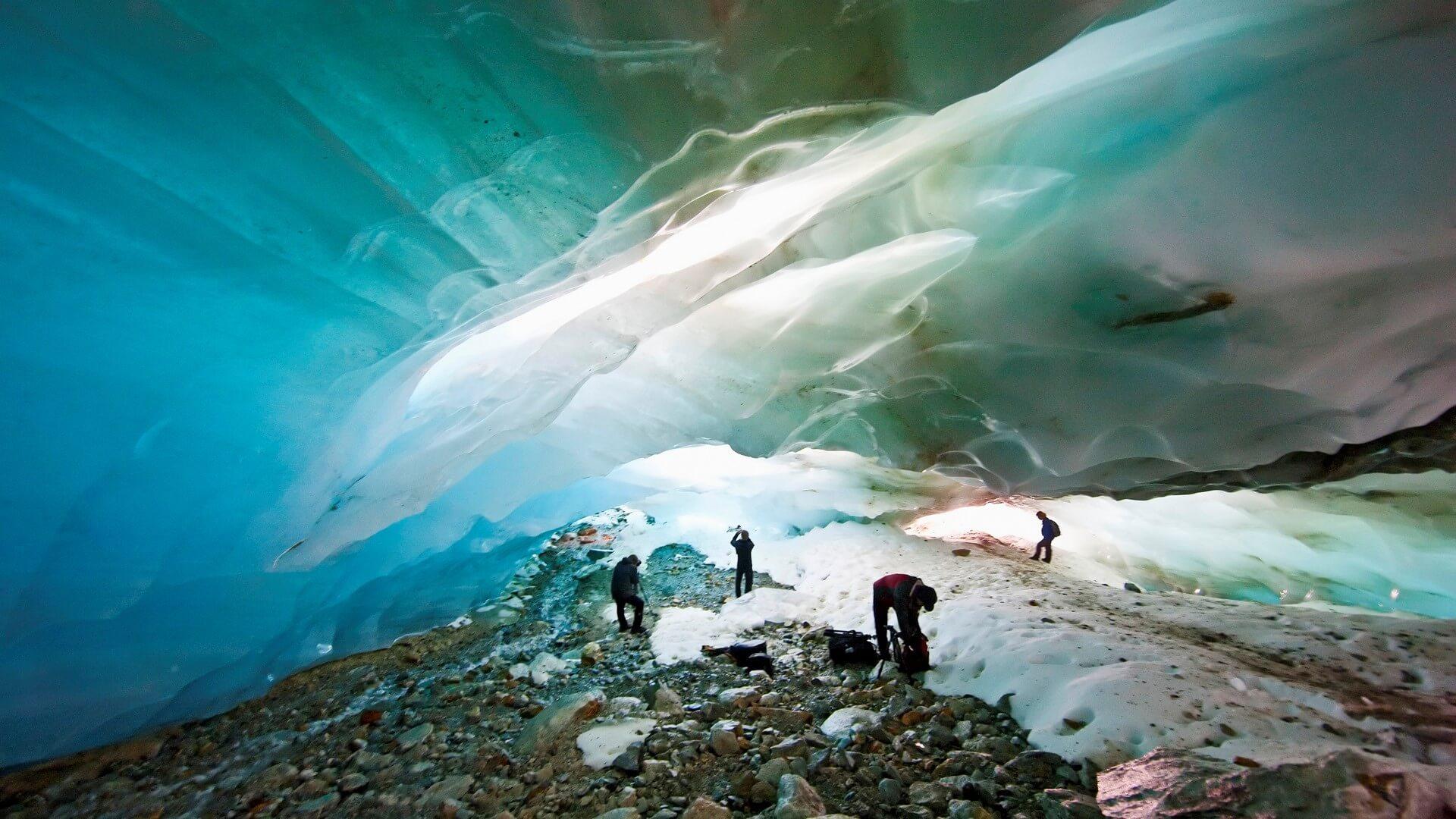 1920x1080 Alvear Glacier Ice Caves Ushuaia Argentina Wallpaper For Your XFCE Desktop
