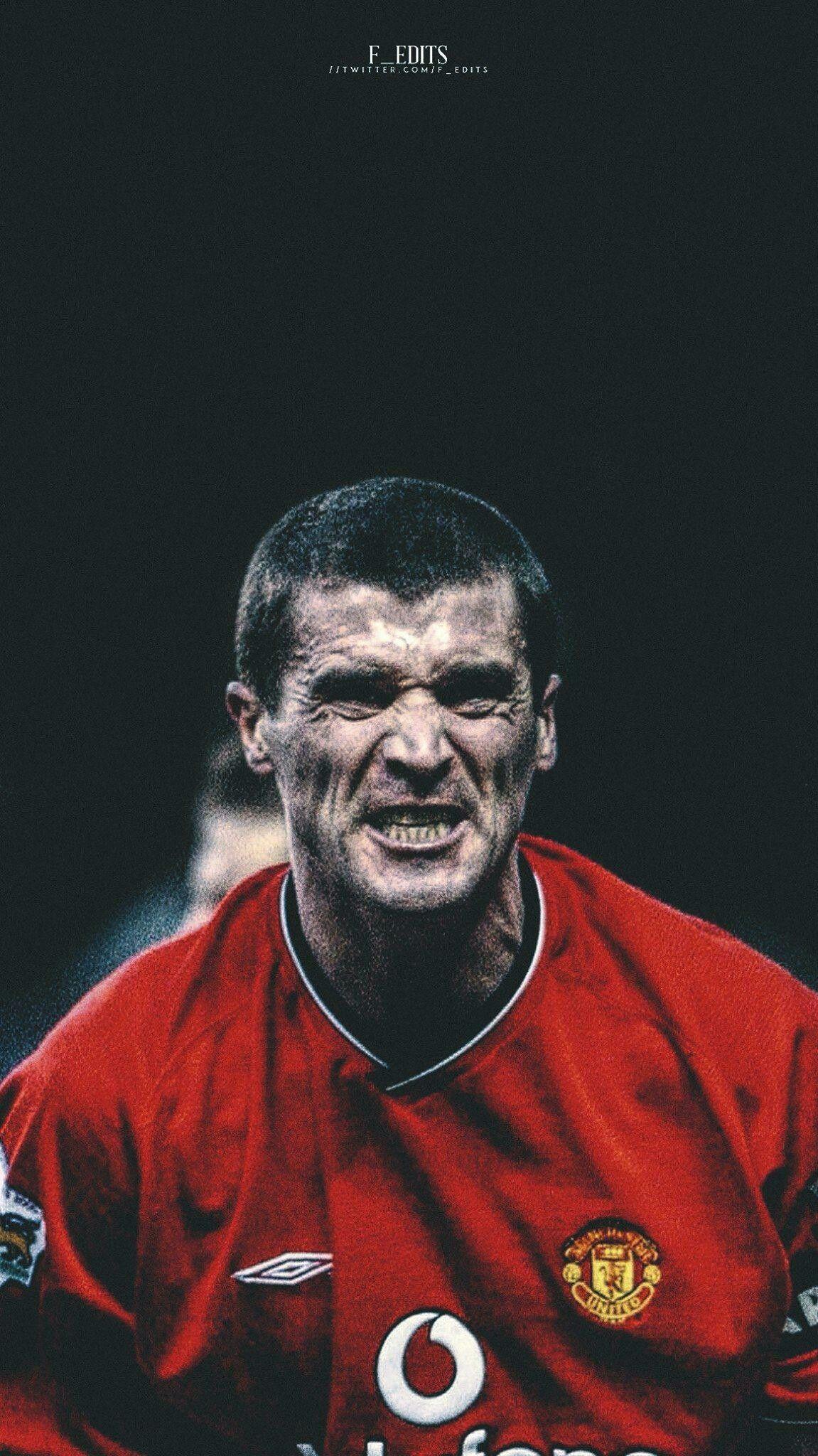 1151x2048 Roy Keane Wallpaper. Sepak bola, Gambar sepak bola, Pemain sepak bola