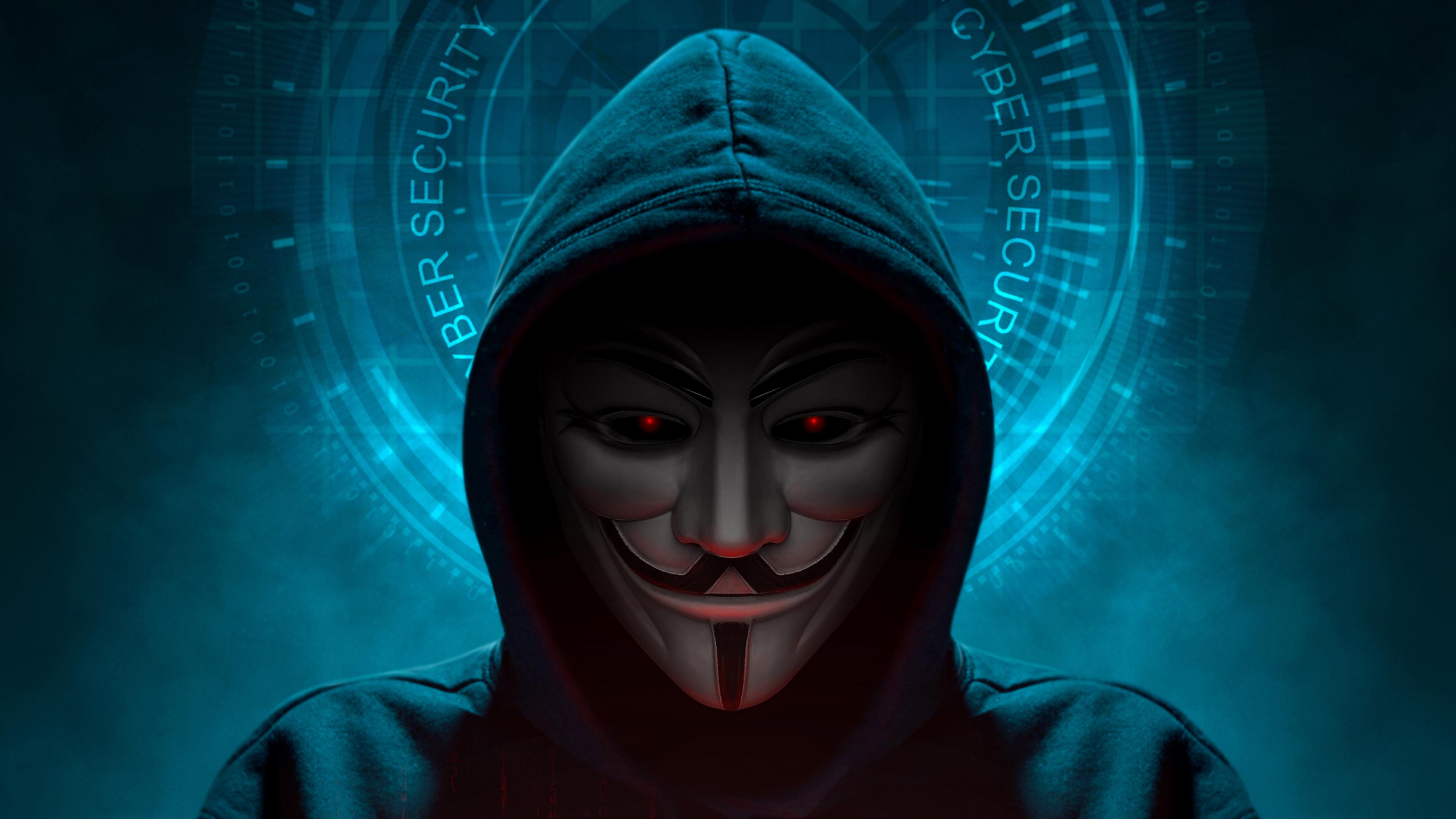 3840x2160 Anonymous Wallpaper