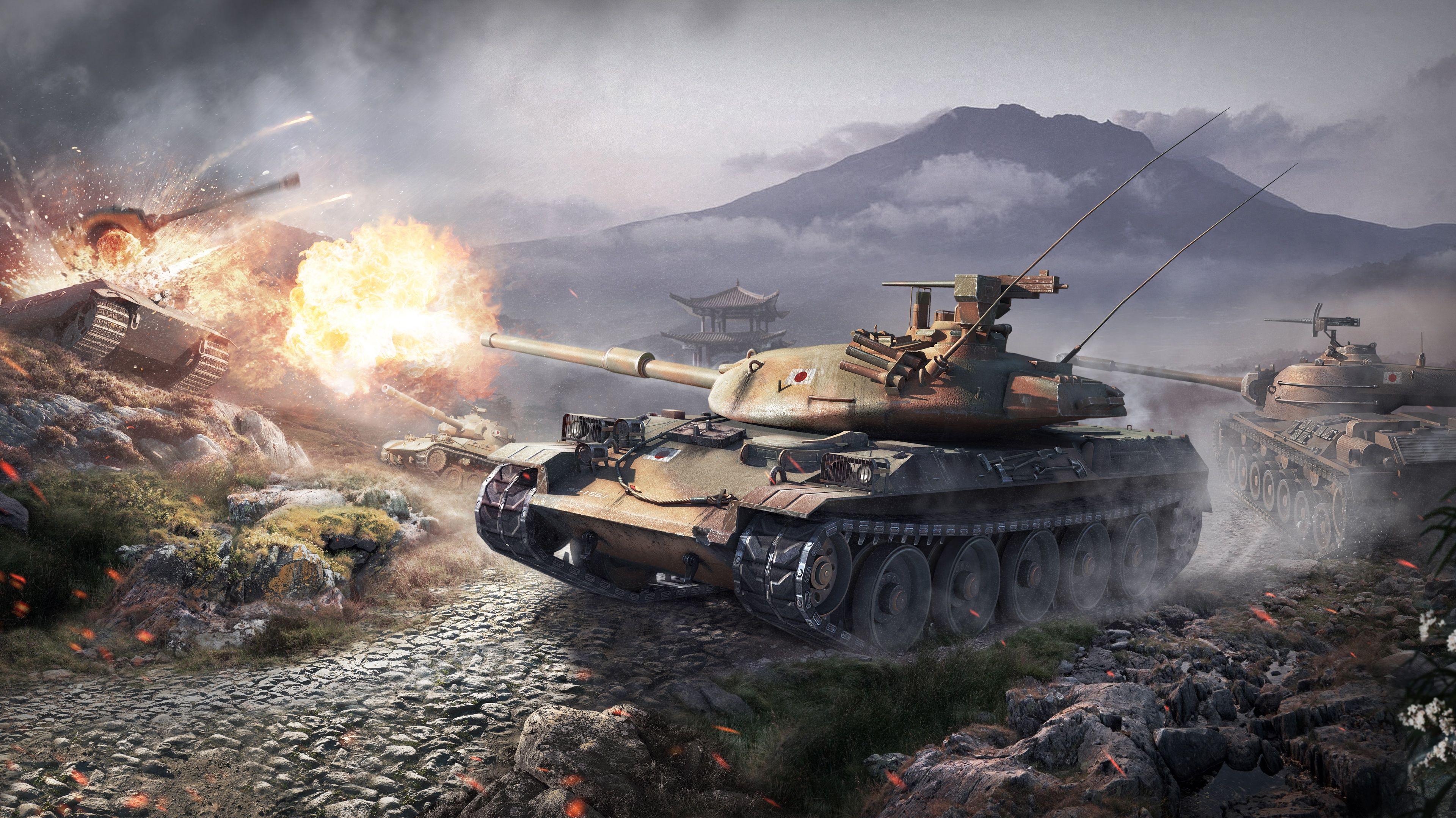 3840x2160 World Of Tanks, HD Games, 4k Wallpaper, Image, Background, Photo