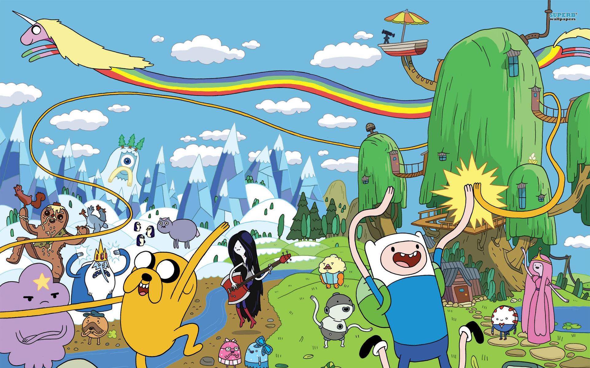 1920x1200 Adventure Time HD Wallpaper and Background