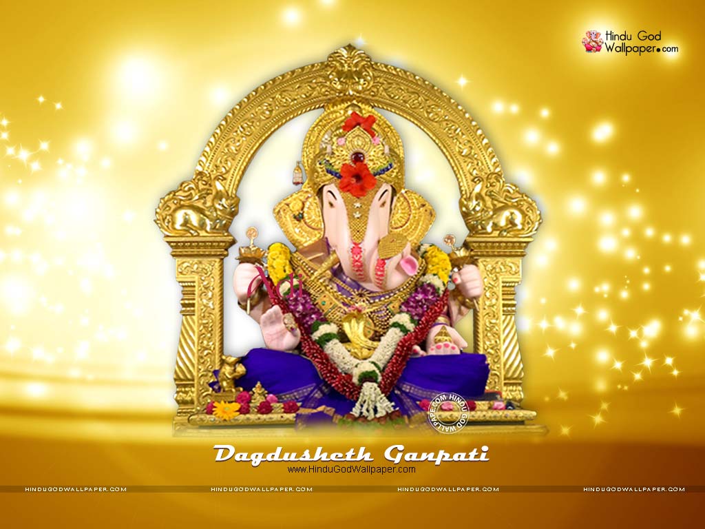 1024x768 Free download Dagadusheth Ganpati Wallpaper HD Full Size 1024x768 Wallpaper [1024x768] for your Desktop, Mobile & Tablet. Explore Dagadusheth Wallpaper
