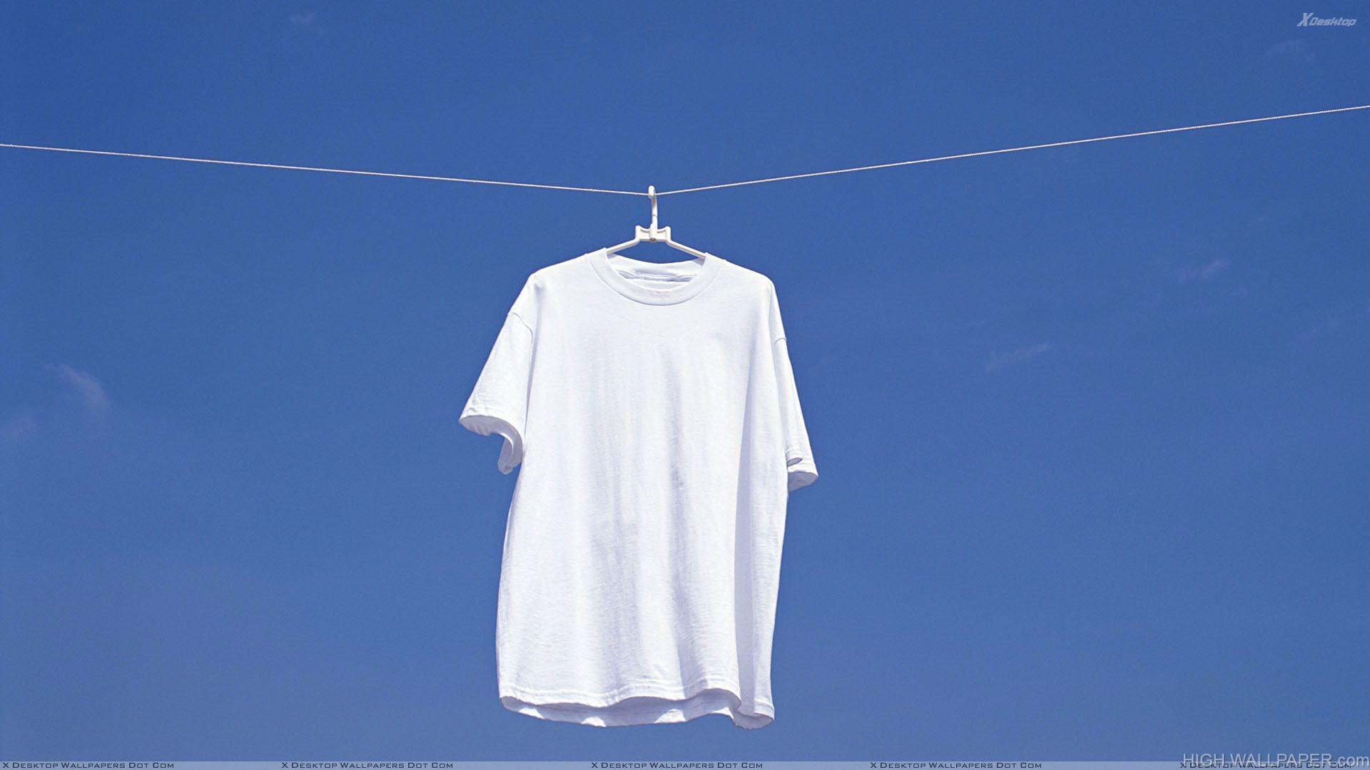 1920x1080 White Tshirt Wallpaper