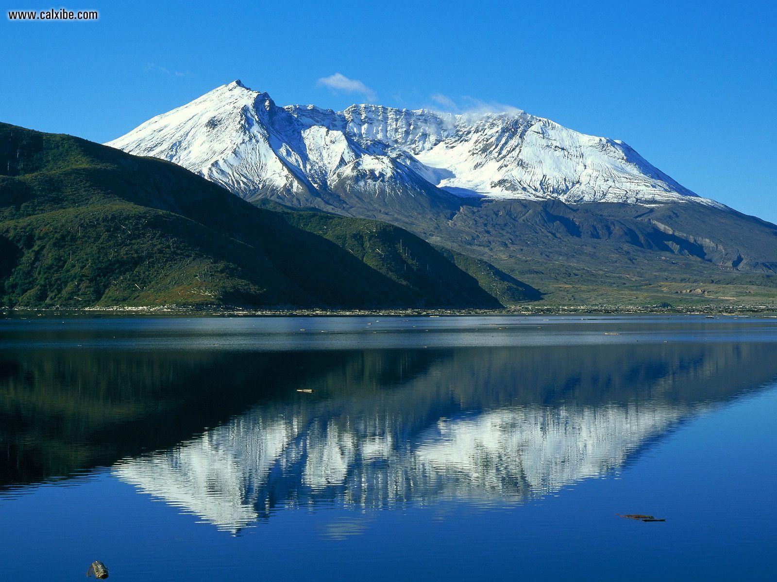 1600x1200 Nature: Mount St Helens And Spirit Lake Washington, picture nr. 16373