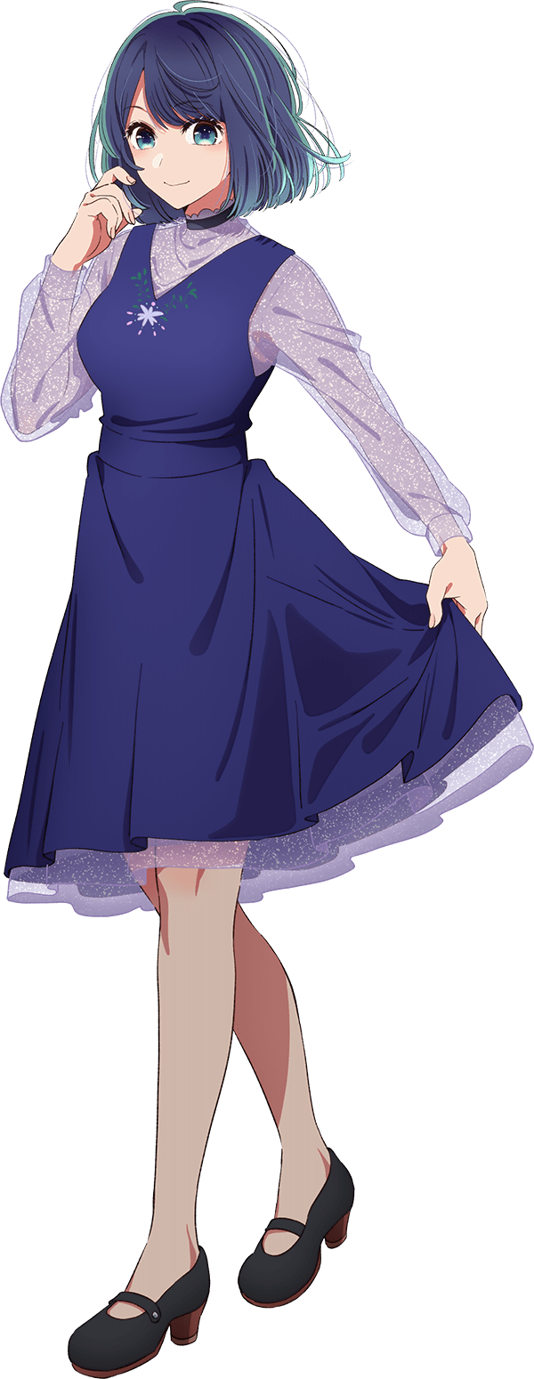 600x1550 Kurokawa Akane no Ko Anime Image Board Mobile