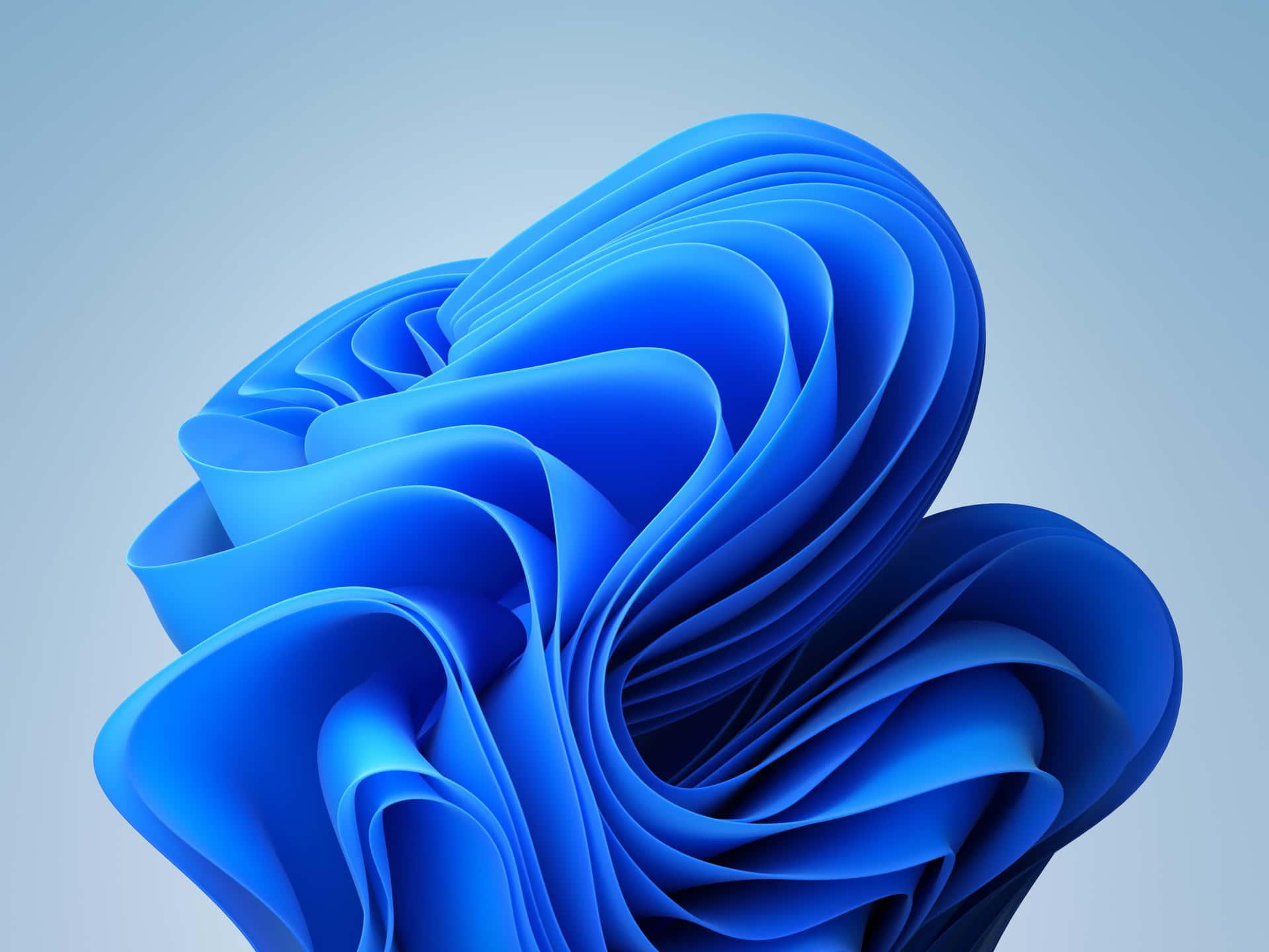 1920x1440 Download Light Blue Theme With Waves Background