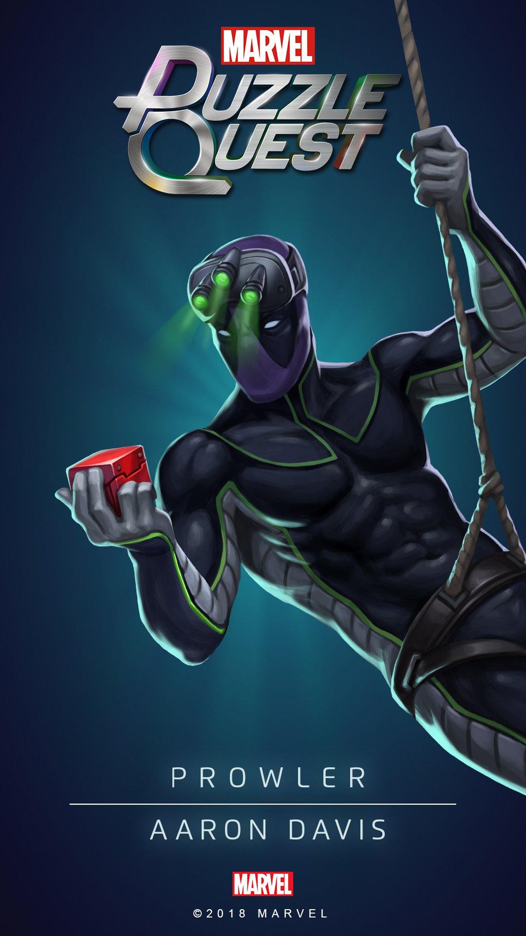 1080x1920 MARVEL Puzzle Quest on X: You won't want to hide these Prowler wallpaper available for your mobile display! / X