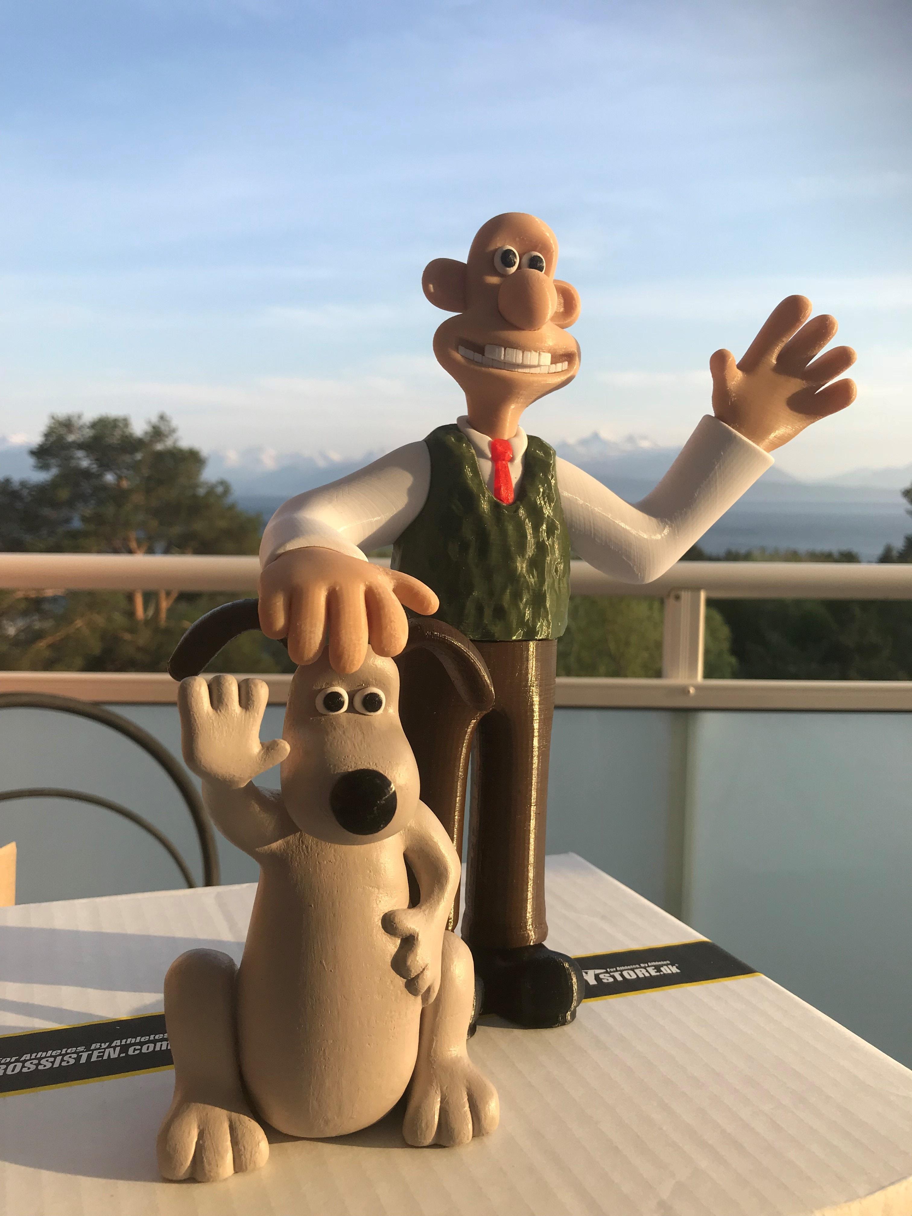 3024x4032 3D Printable Wallace and Gromit