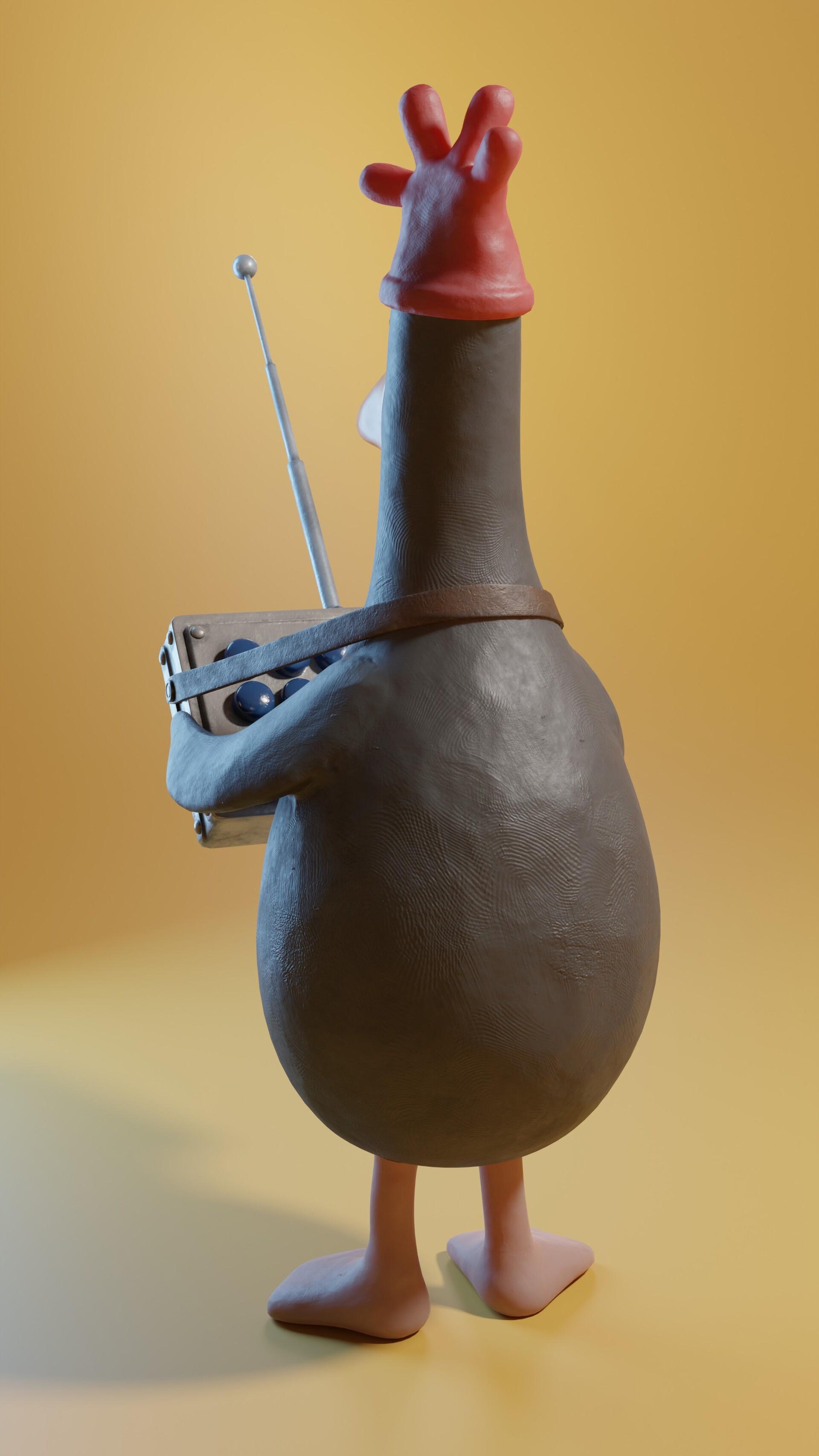 1920x3413 Wallace & Gromit penguin (Feathers McGraw)