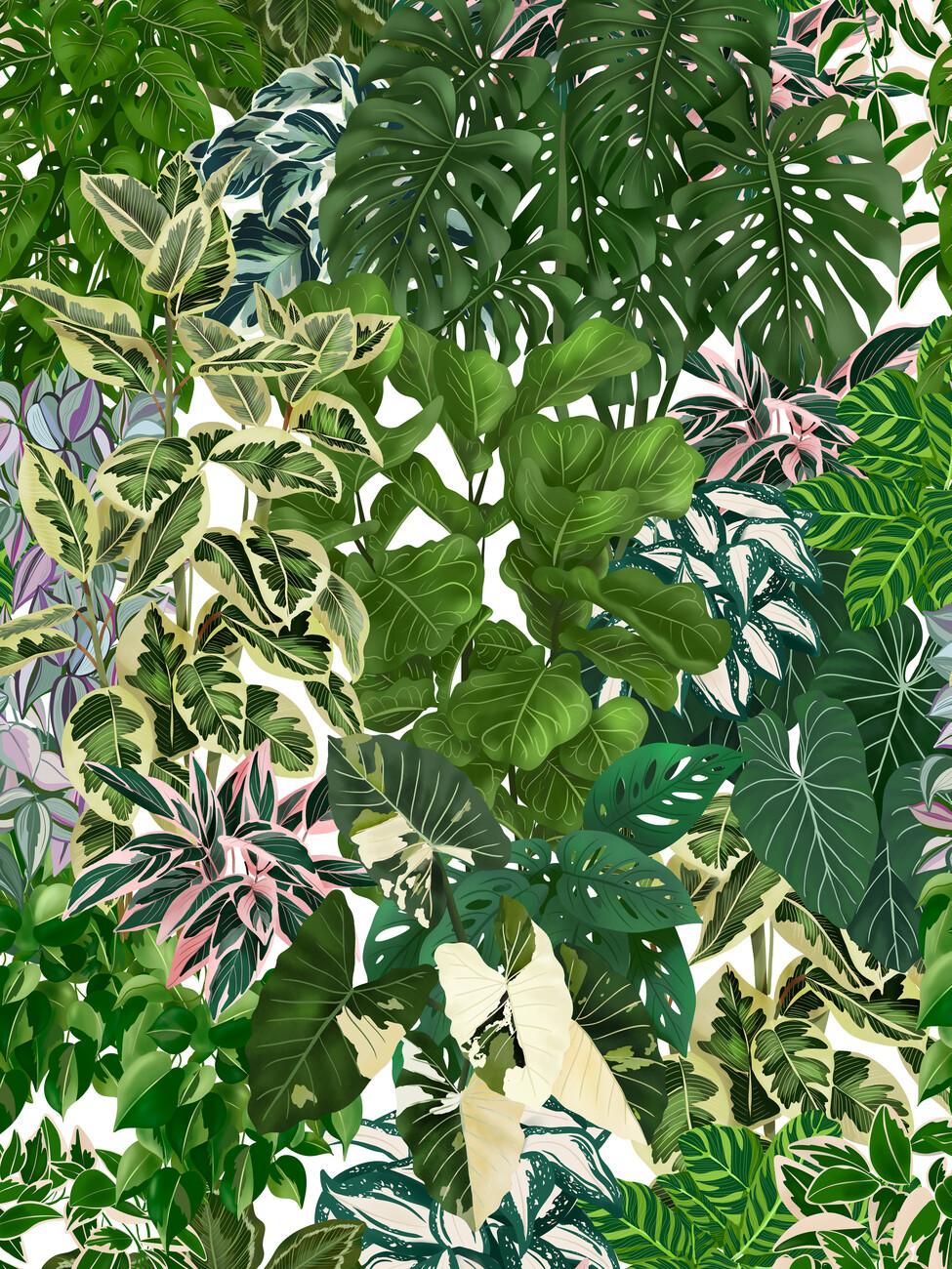 975x1300 Urban Jungle 4 Wall Mural