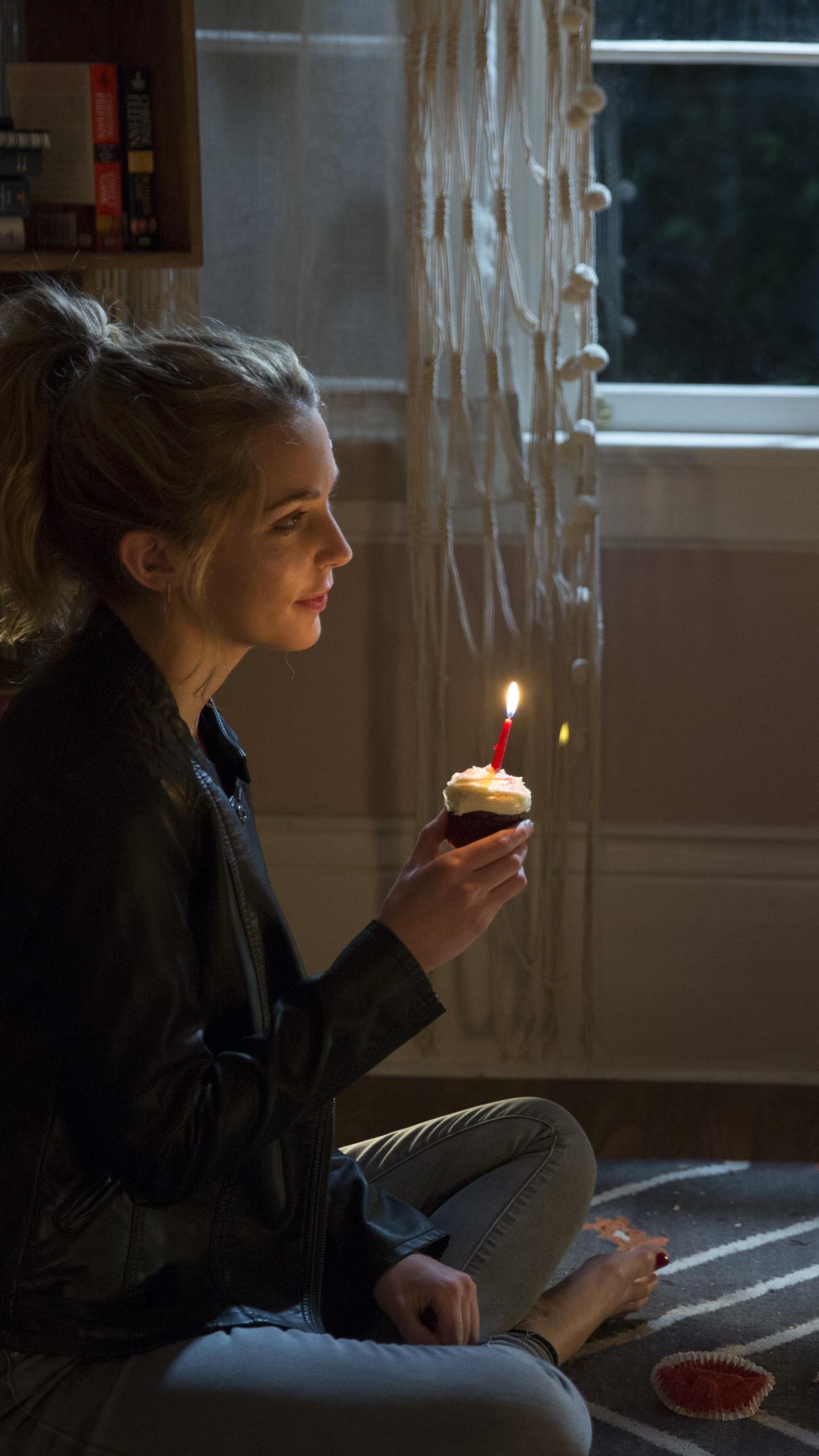 1440x2560 Wallpaper Happy Death Day, Jessica Rothe, Israel Broussard, 5k, Movies