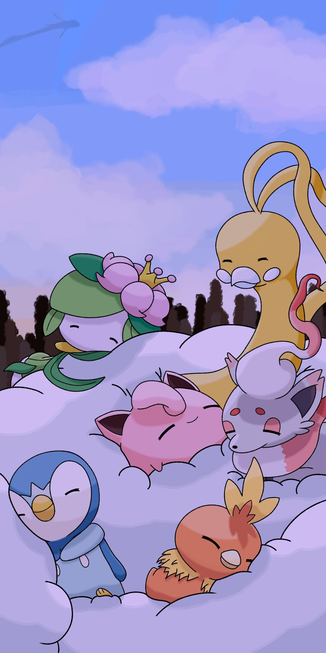 1080x2160 Pokemon Phone Wallpaper
