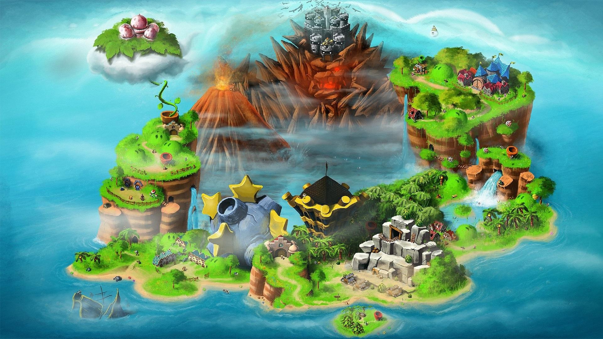 1920x1080 Super Mario RPG: Legend of the Seven Stars HD Wallpaper
