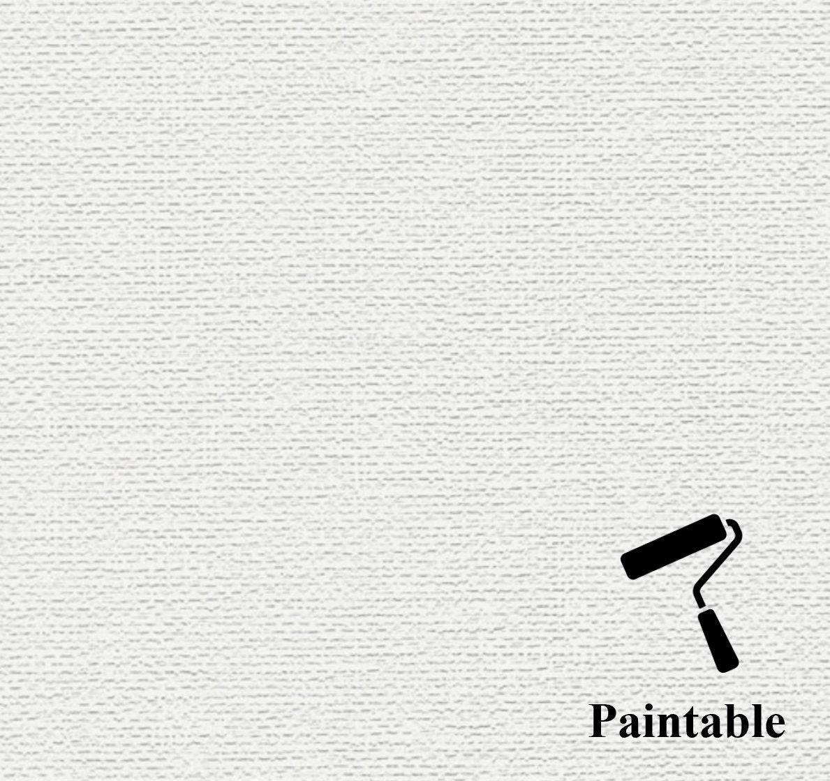 1189x1119 Paintable Linen Textured Wallpaper Thick Embossed Faux