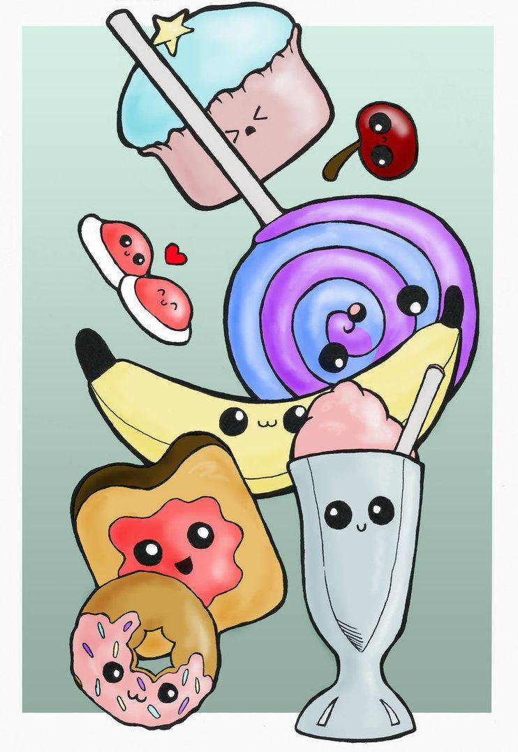 742x1077 Cute Food Wallpaper DESKTOP WALLPAPERS