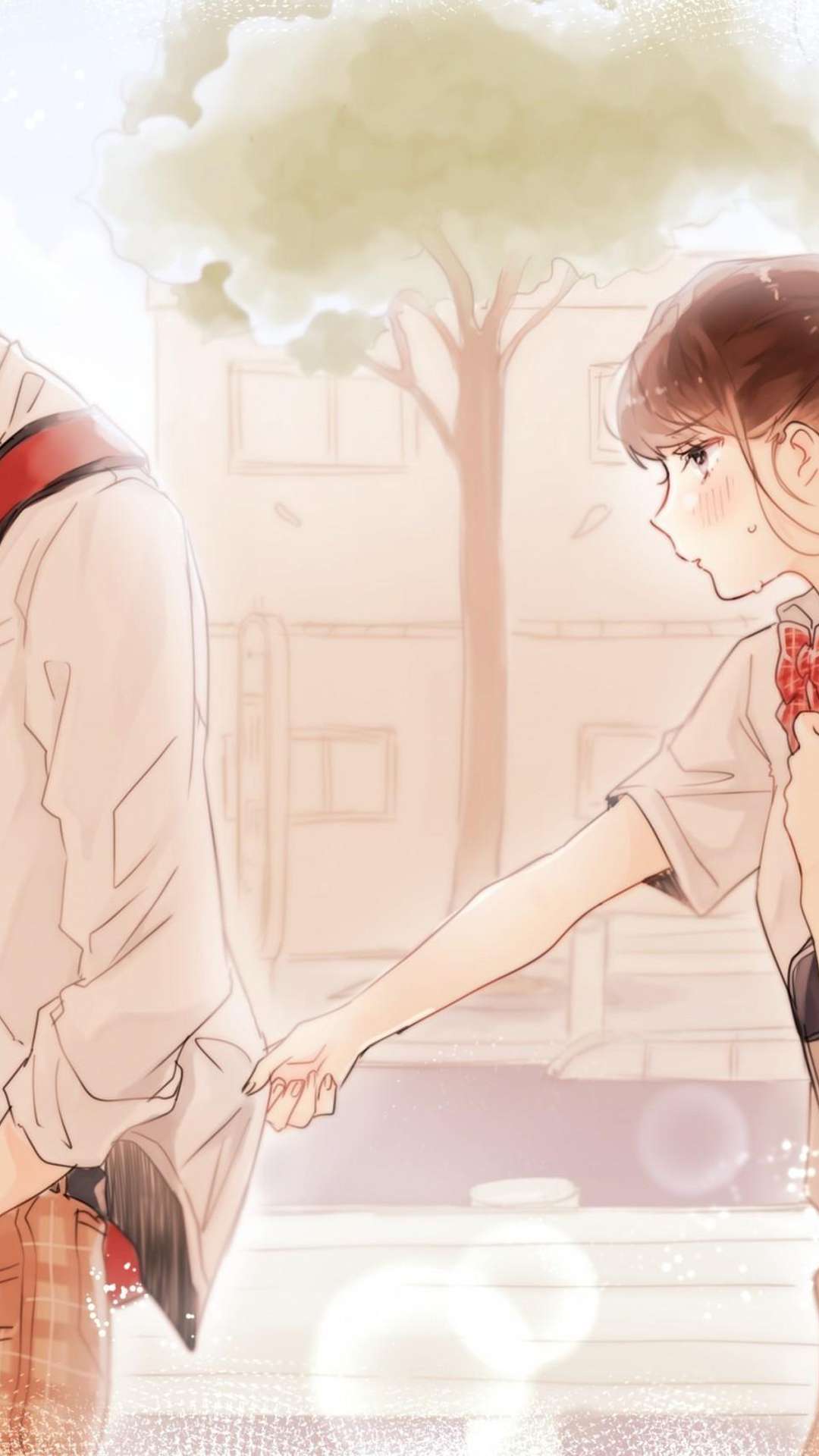 1080x1920 Anime Couple Wallpaper for iPhone and Android