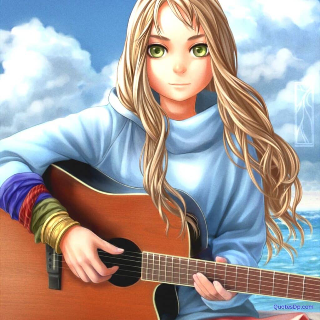 1024x1024 Beautiful Cute Anime Girls Image. Cute Anime Girls Dp