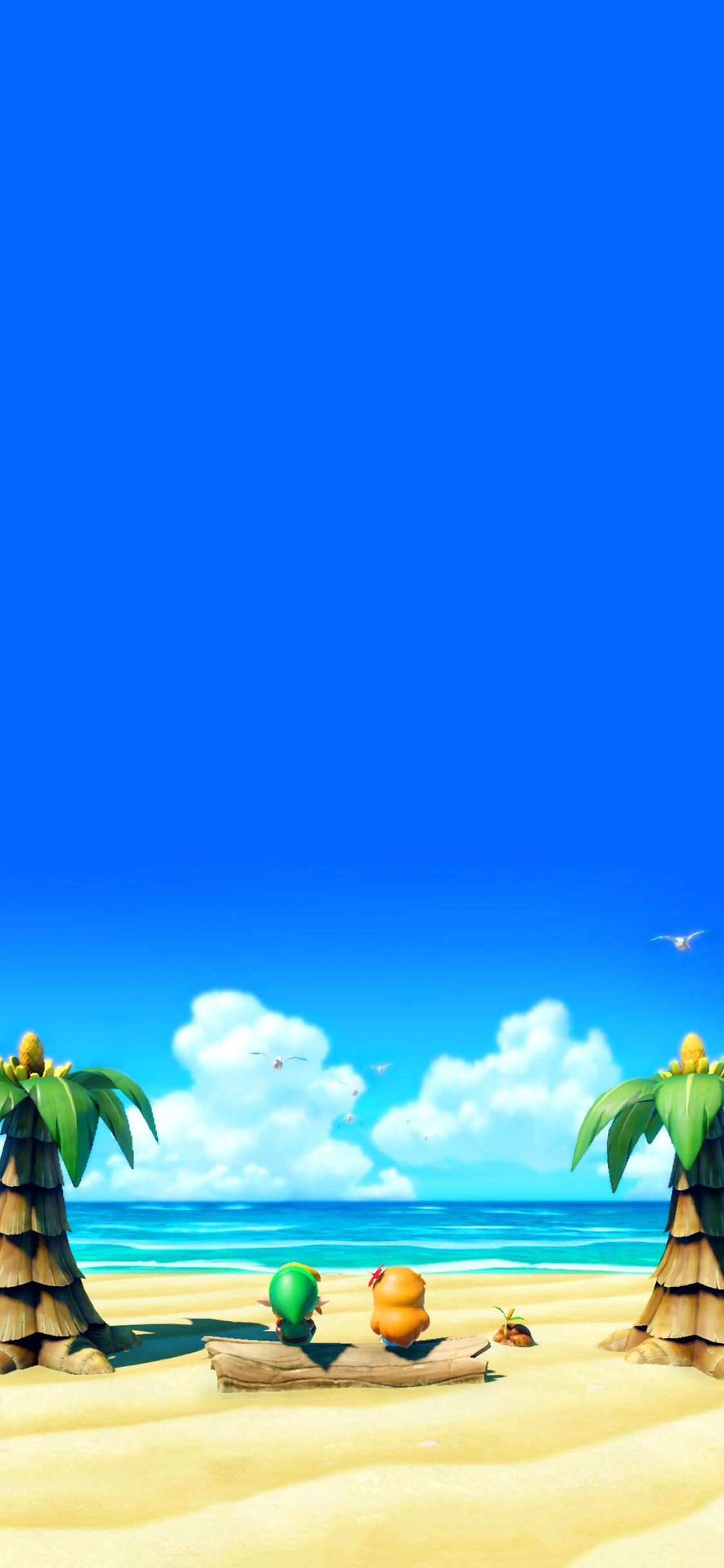 1125x2436 Zelda Link's awakening phone wallpaper. Videojuegos, Imagenes de arte, Fotos de perfil