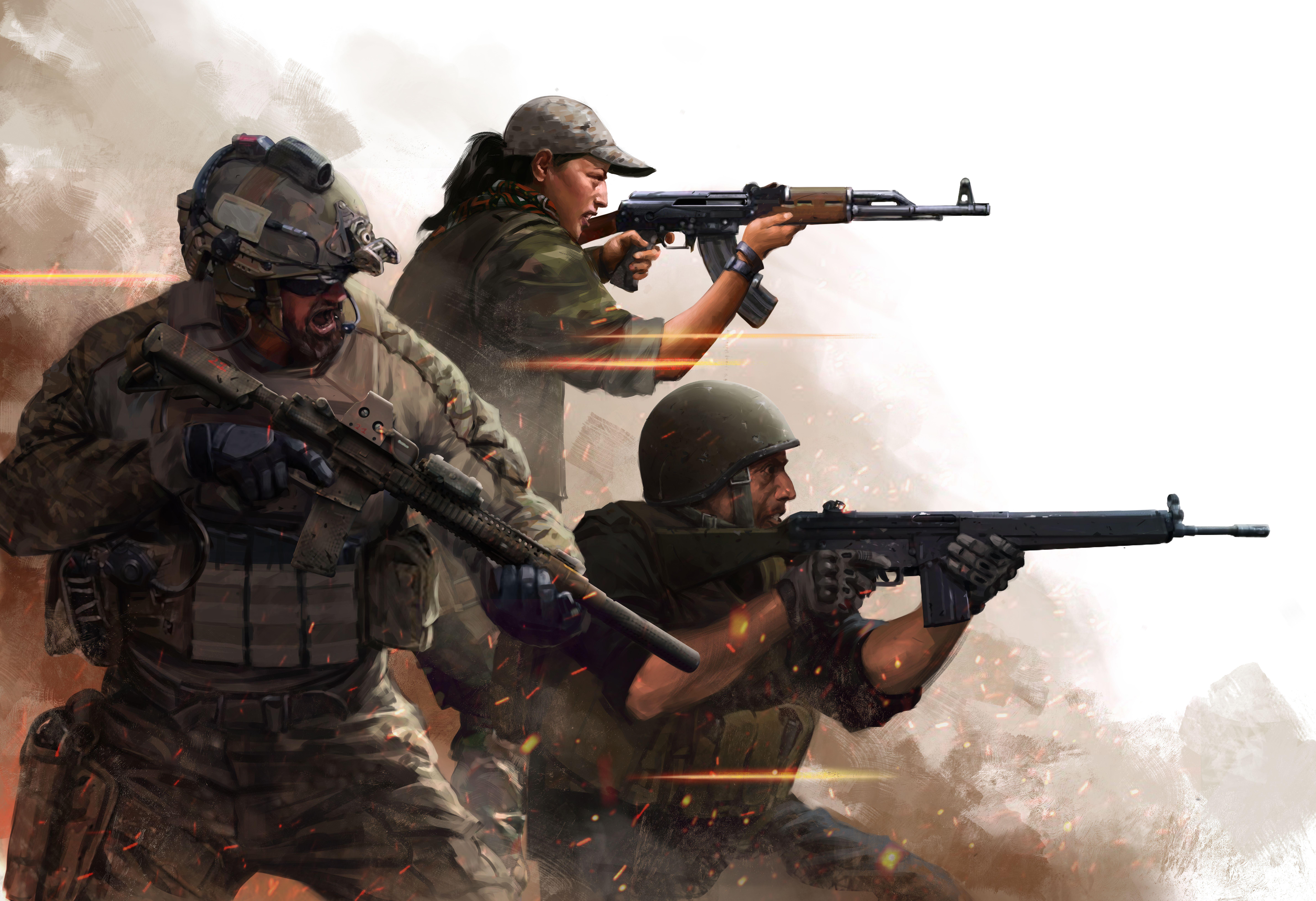 9536x6531 Insurgency: Sandstorm Wallpaper