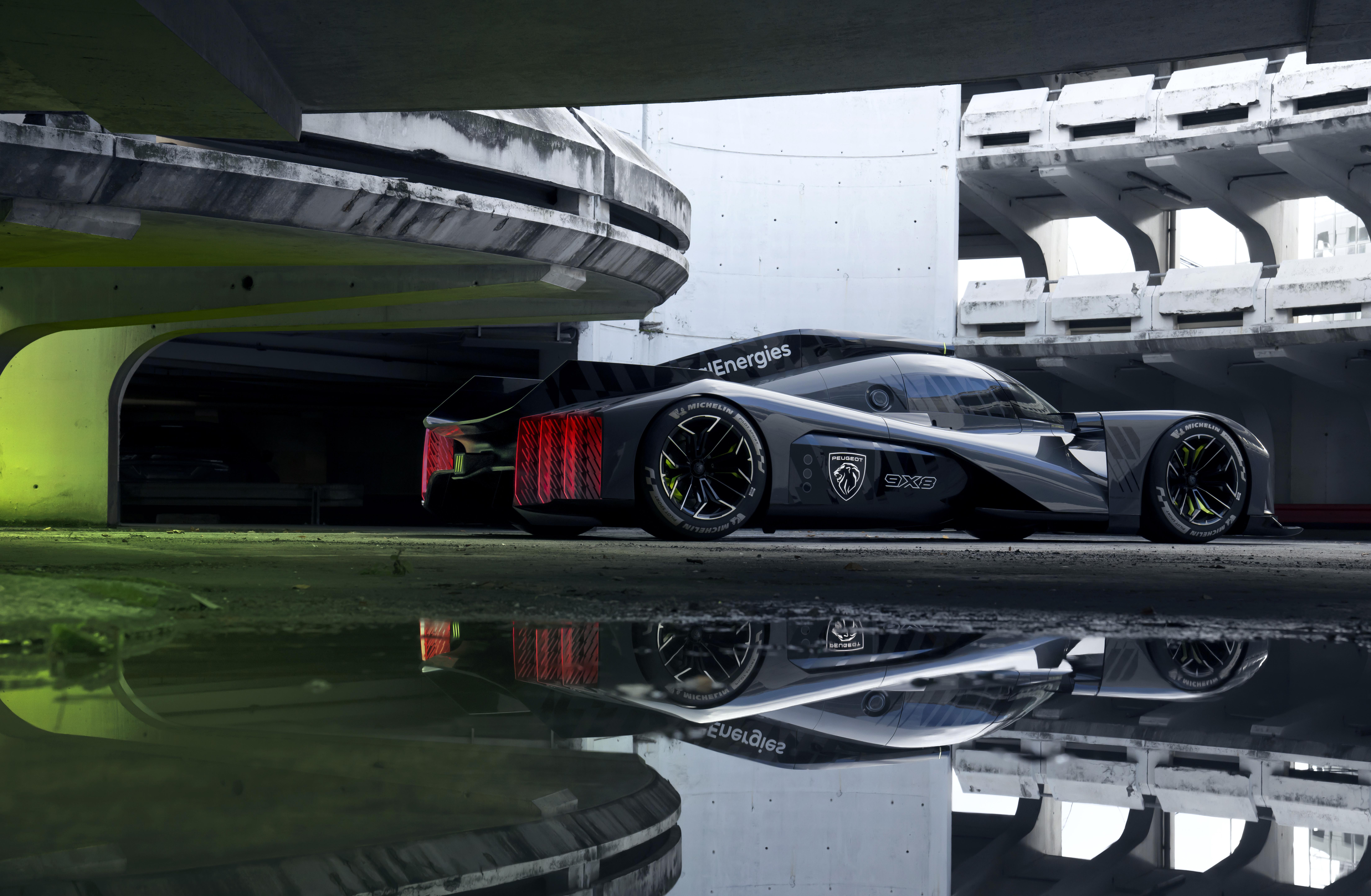 8832x5774 Peugeot 9X8 Wallpaper 4K, Le Mans Sports cars, Cars