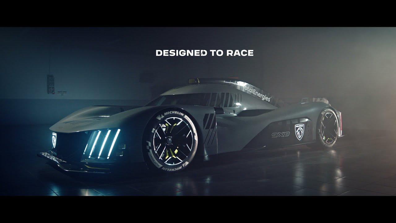 1280x720 Peugeot 9X8. Reveal WEC Hypercar