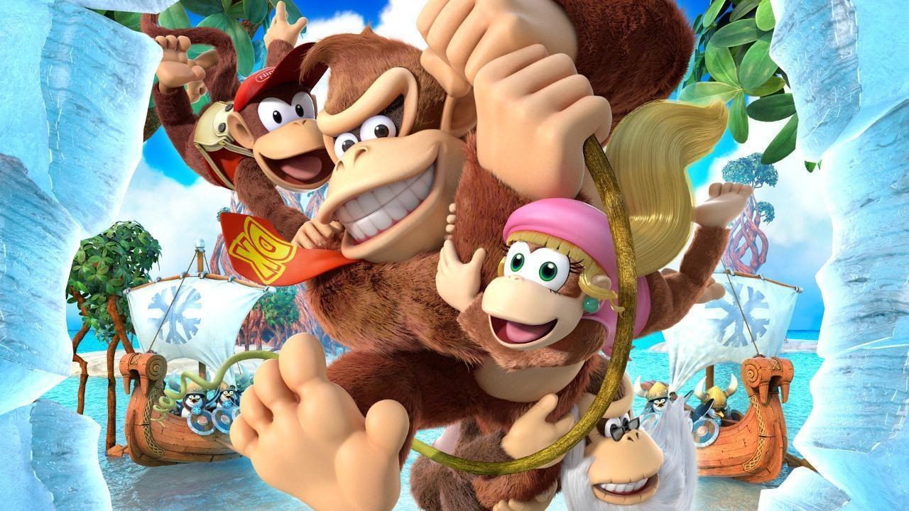 1280x720 Donkey Kong Country: Tropical Freeze [Gameplay]