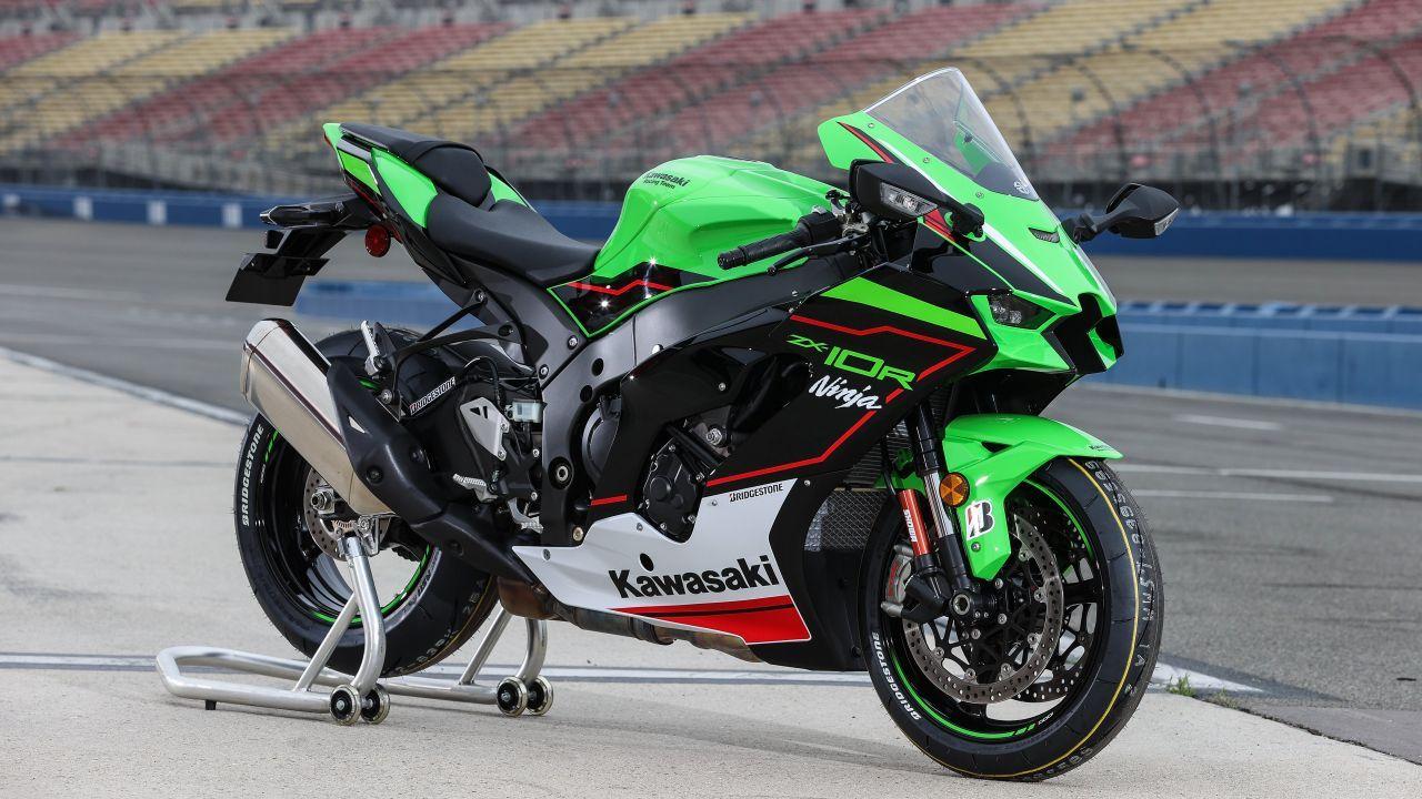 1280x720 Ninja ZX 10r 2022 Wallpaper