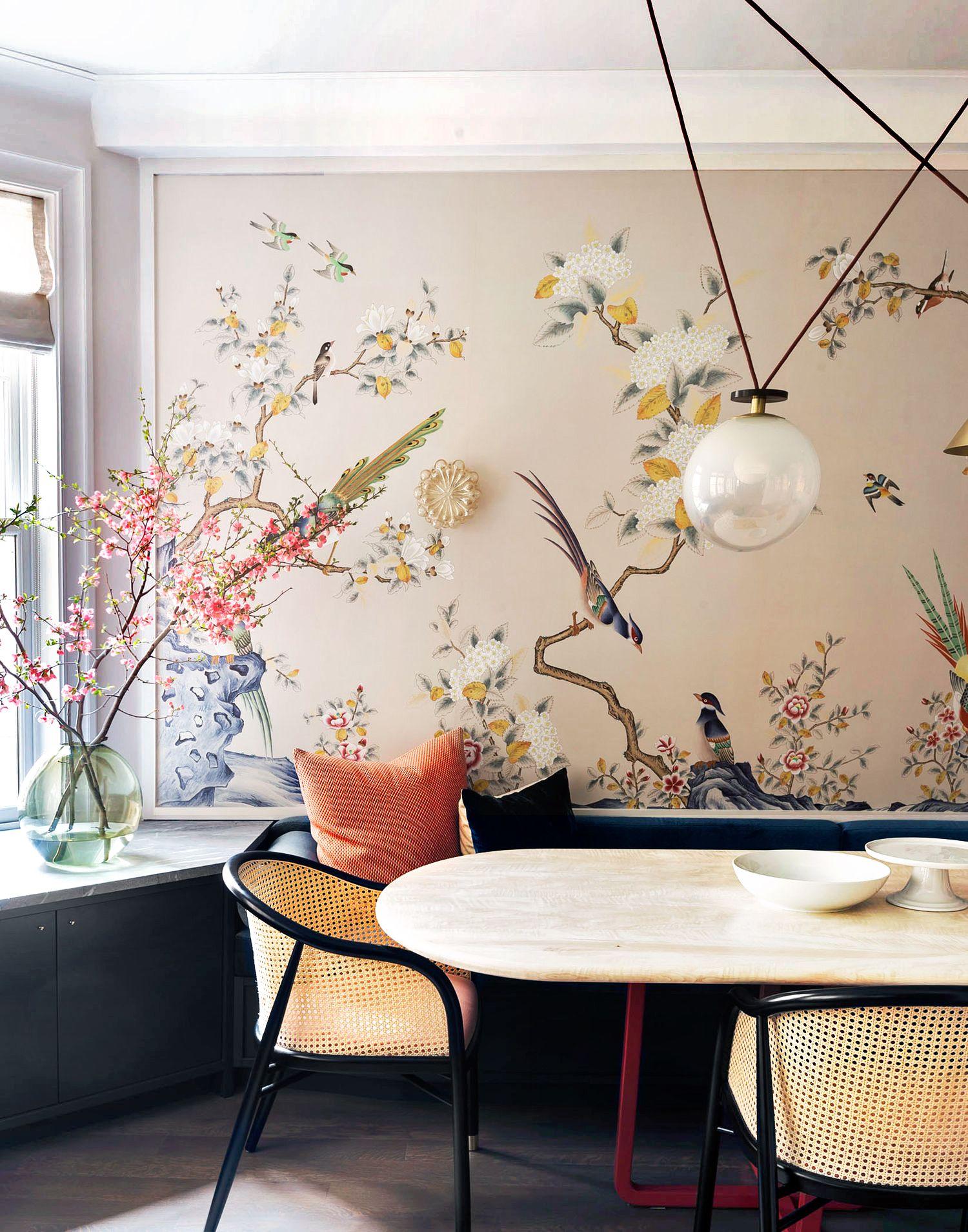 1500x1909 Dining Room Wallpaper Ideas That'll Elevate All Your Dinner Parties