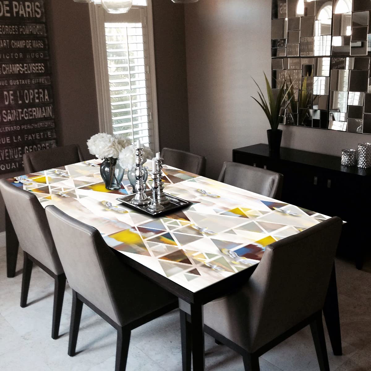 1200x1200 BP DESIGN SOLUTION Tiles Table Wallpaper For Dining Table Fridge Almirah Table (Self Adhesive Vinyl, Water Proof (42x60 Inch) : Amazon.in: Home Improvement