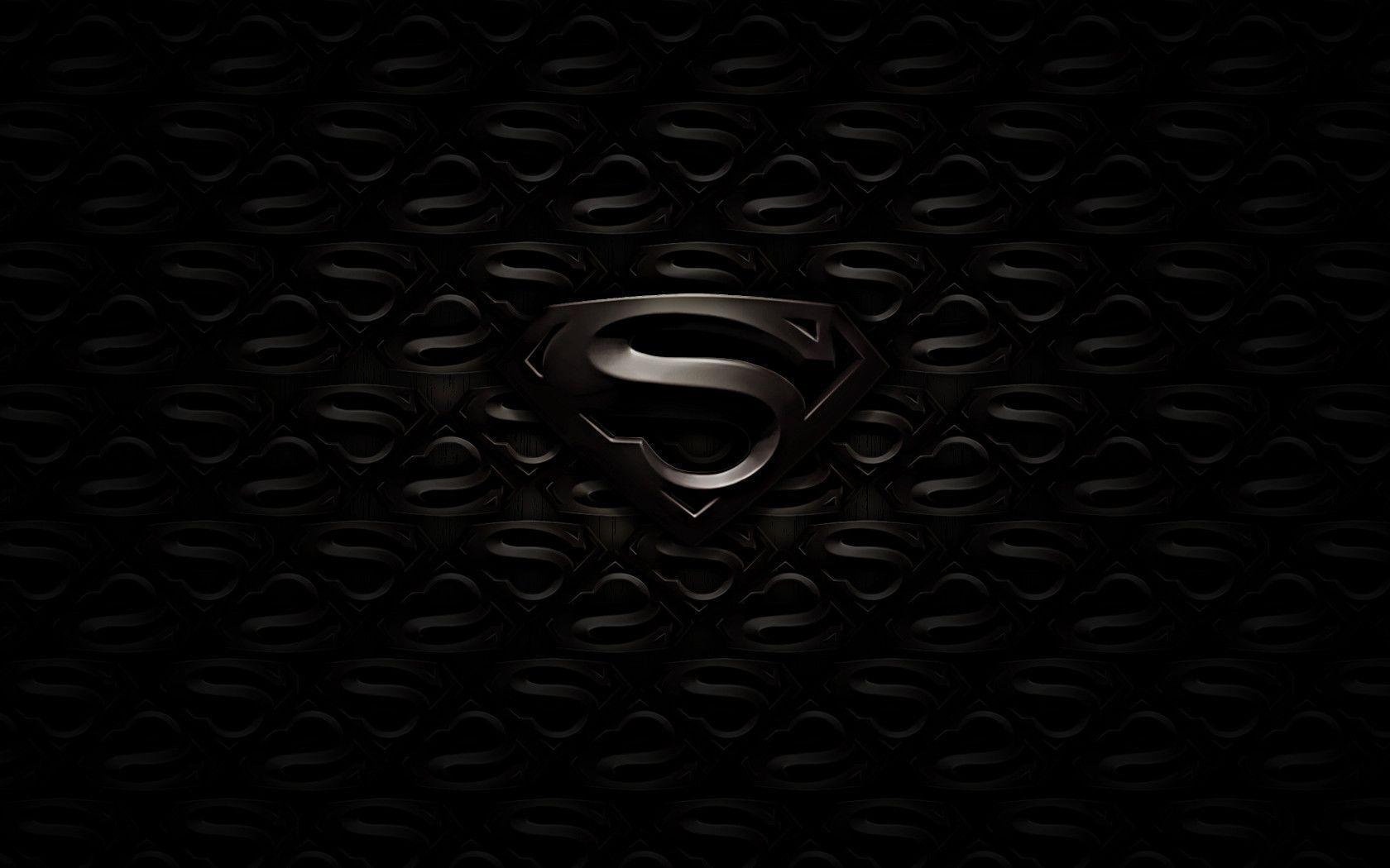 1680x1050 Superman Logo Background
