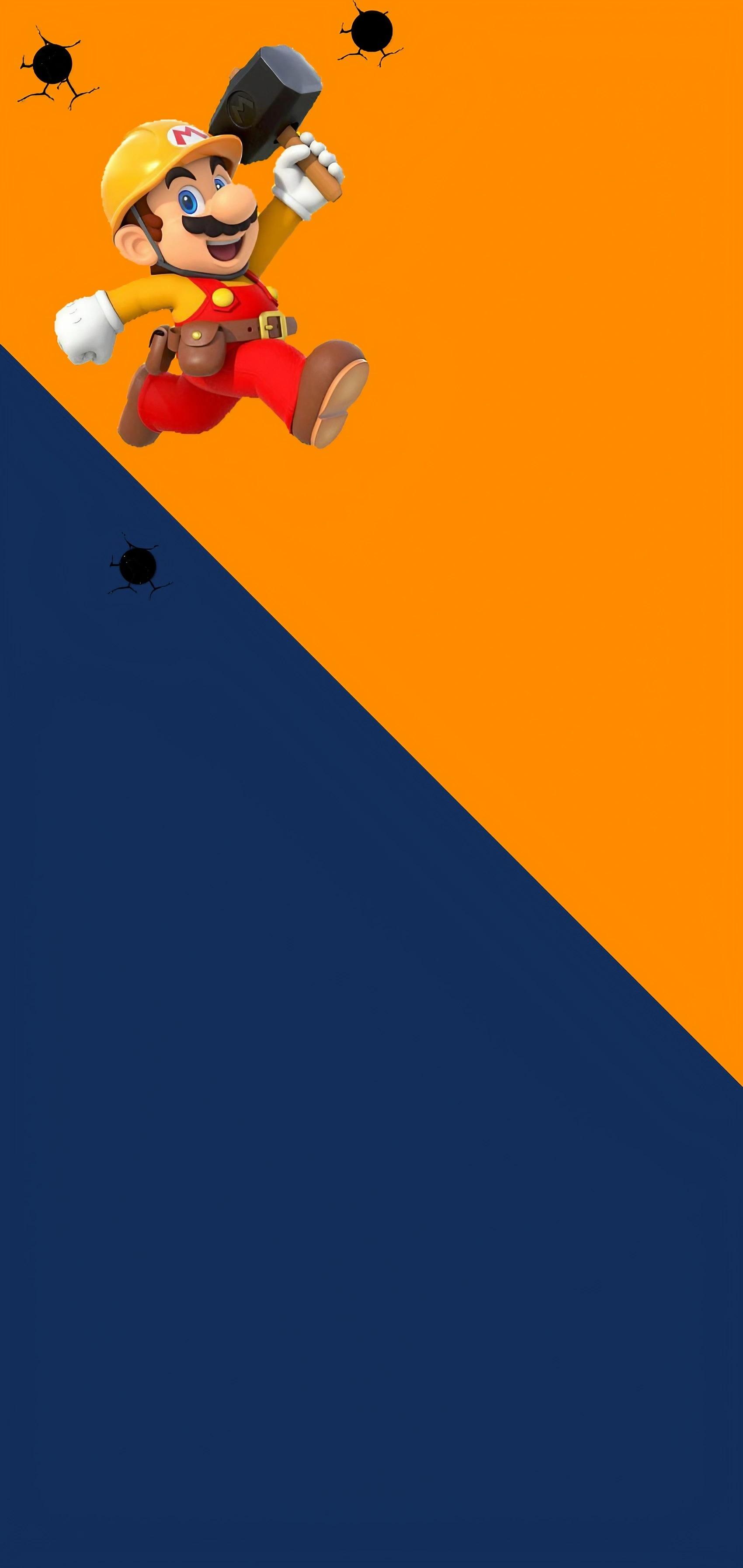1700x3588 Punch hole camera Wallpaper Download