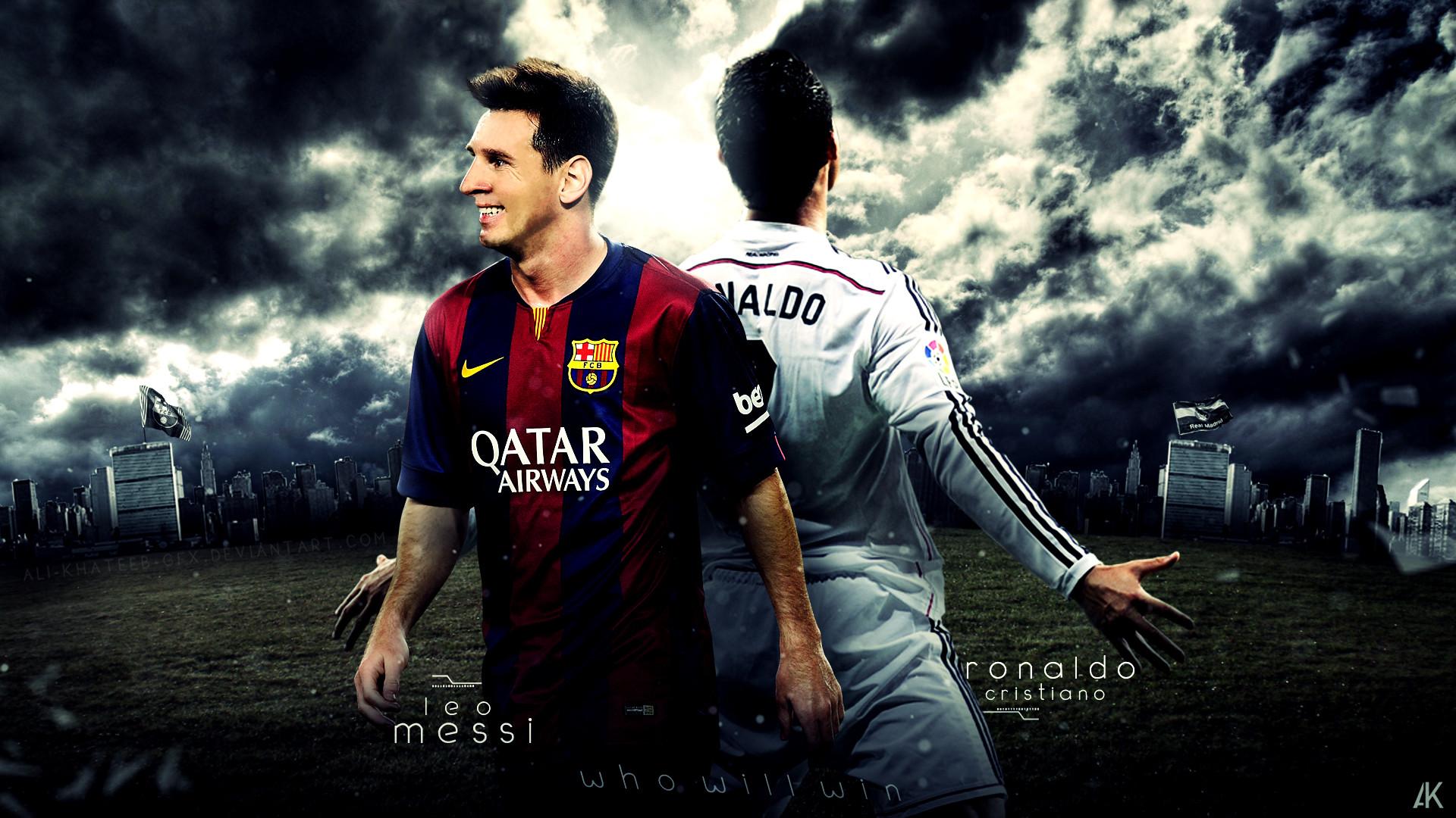 1920x1080 Cristiano Ronaldo Vs Lionel Messi 2017