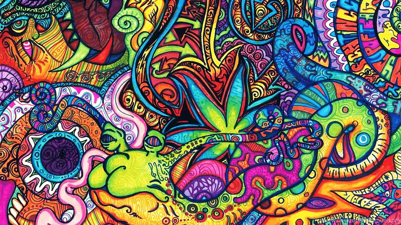 1600x900 Psychedelic Computer Wallpaper, Desktop Background Desktop Background