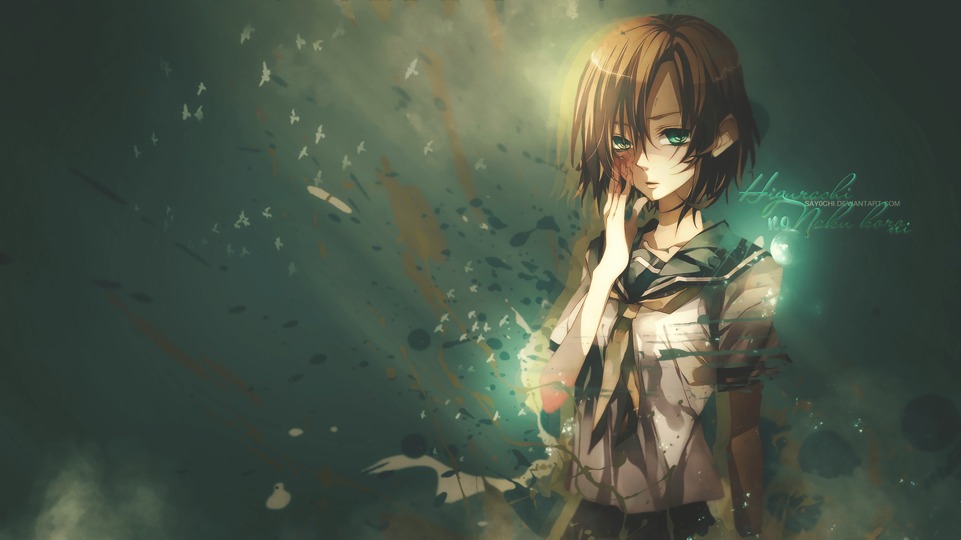 1920x1080 Higurashi no Naku Koro ni A Sub Gallery By: RyuZU²