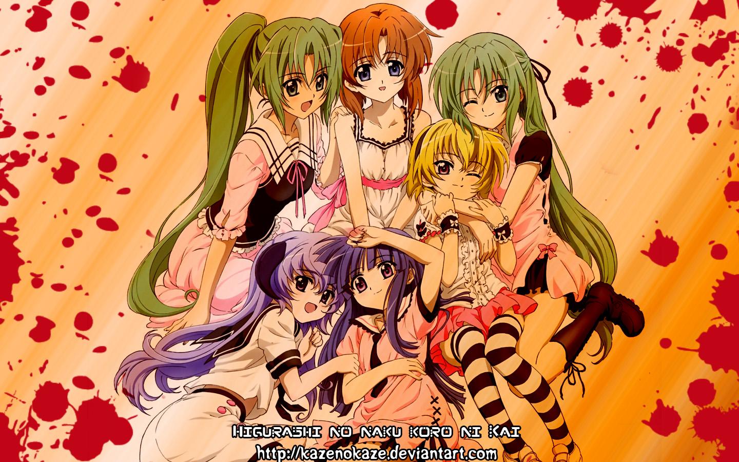 1440x900 Desktop Wallpaper Higurashi No Naku Koro Ni Anime
