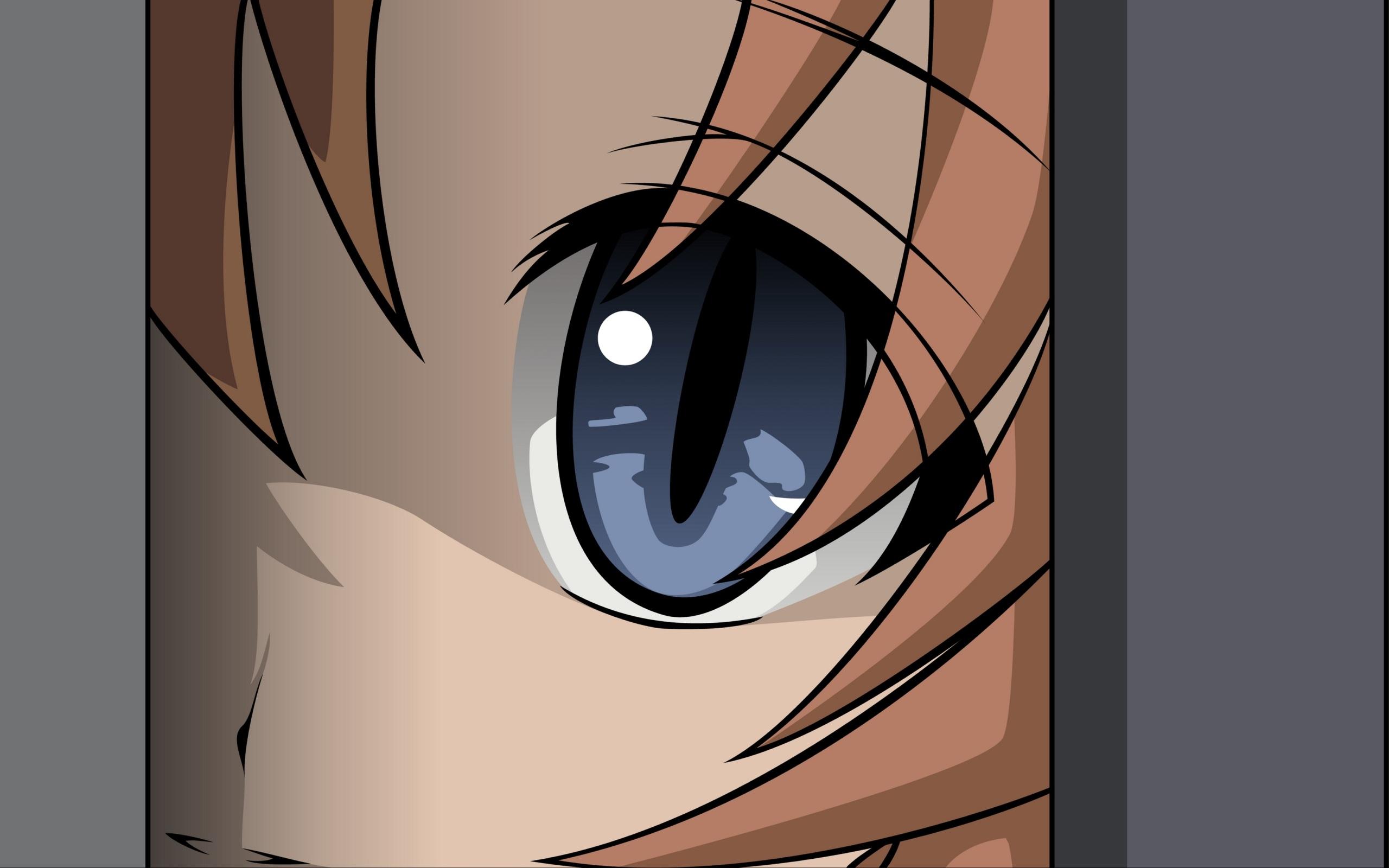 2560x1600 Wallpaper 4k Higurashi No Naku Koro Ni, Bangs, Eye, Close Up 4k Wallpaper