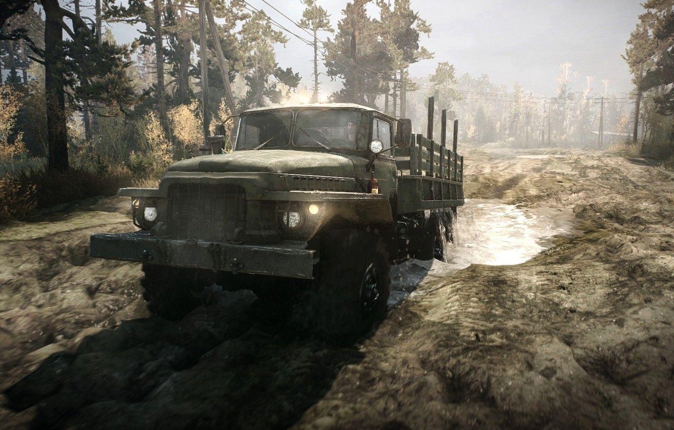 1332x850 Spintires: MudRunner Wallpaper