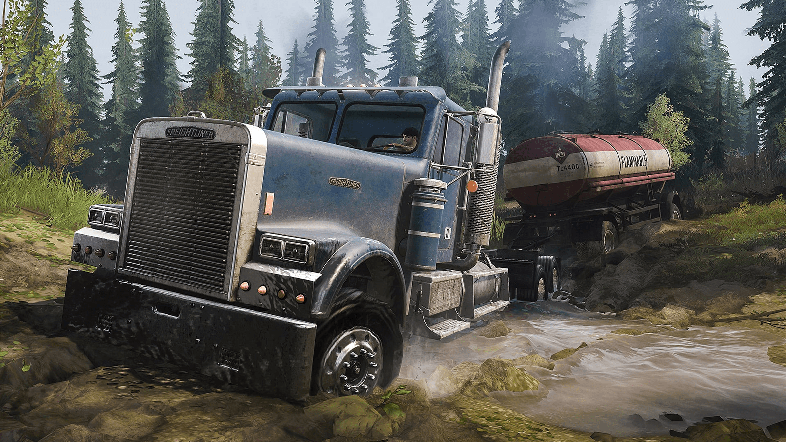 1600x900 Spintires: MudRunner's dirty American expansion is out today. Rock Paper Shotgun