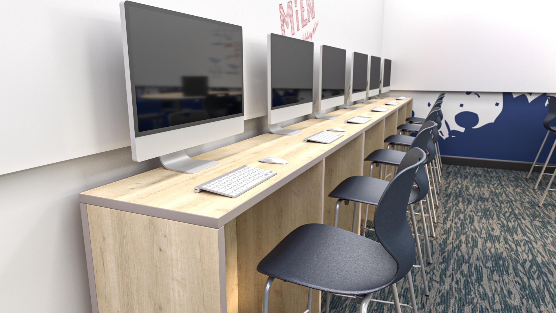 1920x1080 Modern K12 Computer Lab