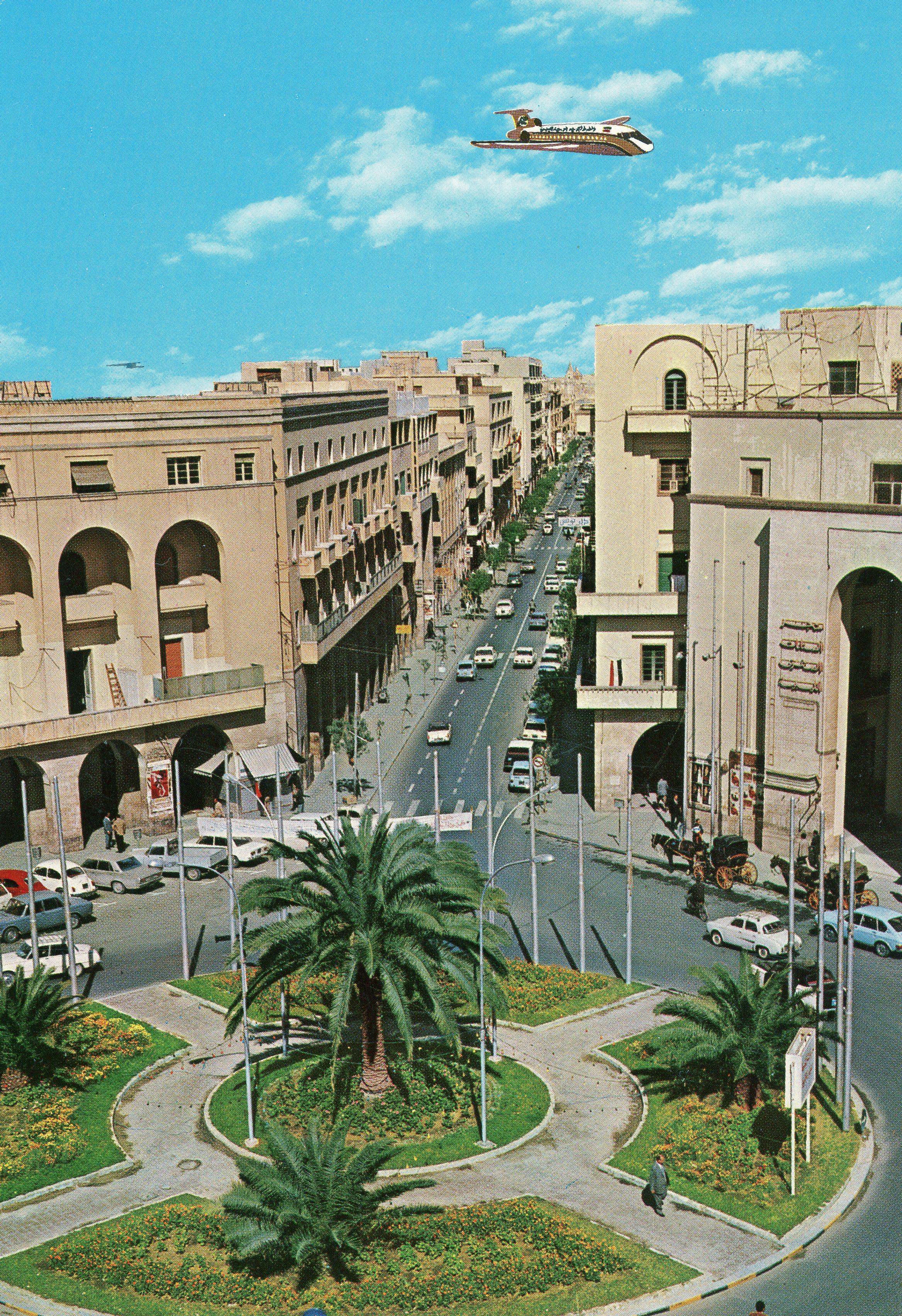 2336x3408 TRIPOLI 70s. Place Algeria. Libya, Africa travel, Tripoli