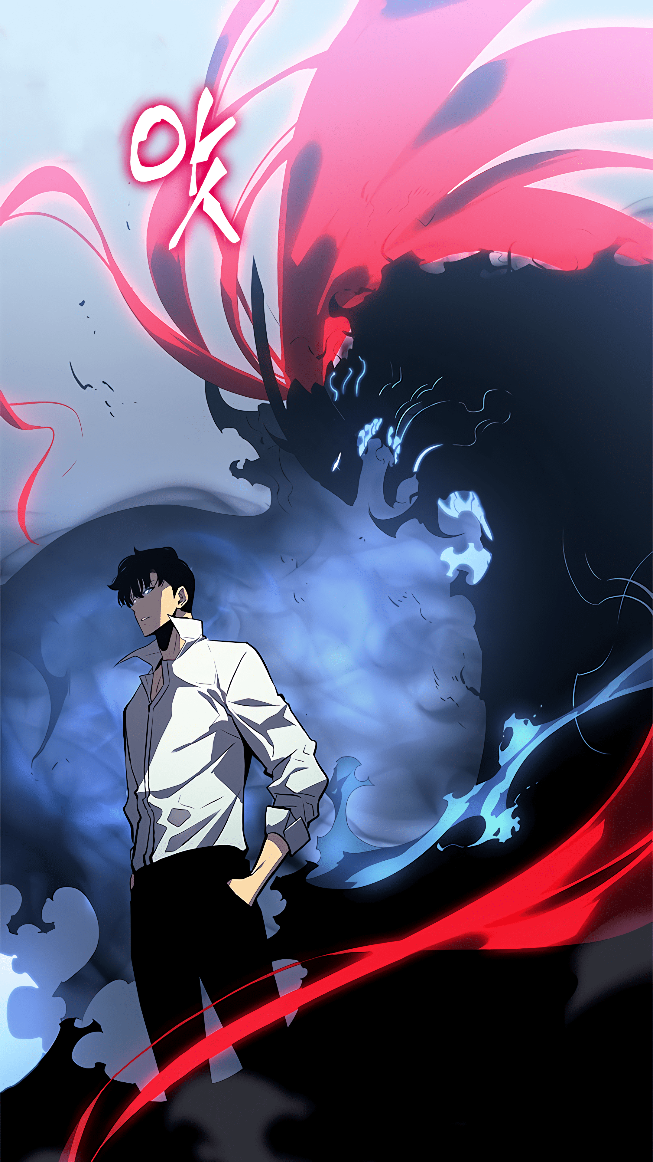 2160x3840 Wallpaper / Anime Solo Leveling Phone Wallpaper, Igris (Solo Leveling), Sung Jin Woo, 2160x3840 Free Download