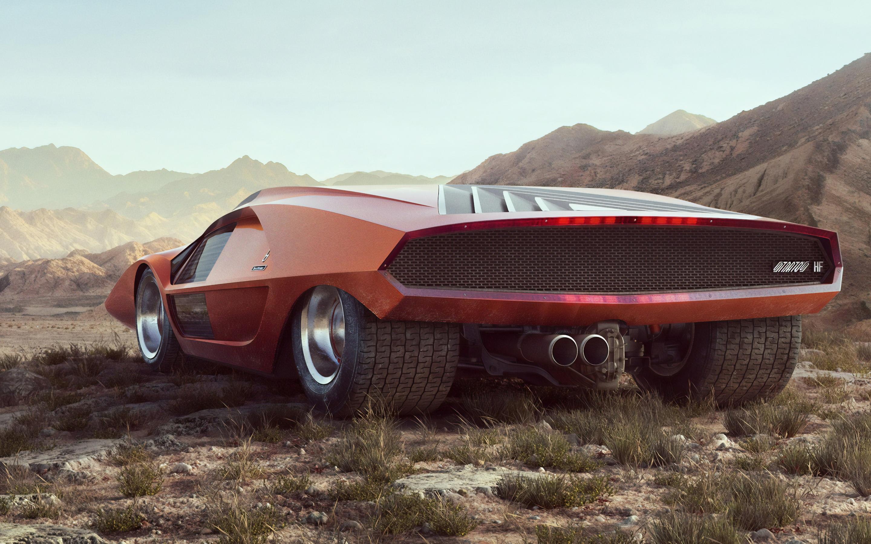2880x1800 Wallpaper 4k Lancia Stratos Zero Cgi Car Art Wallpaper